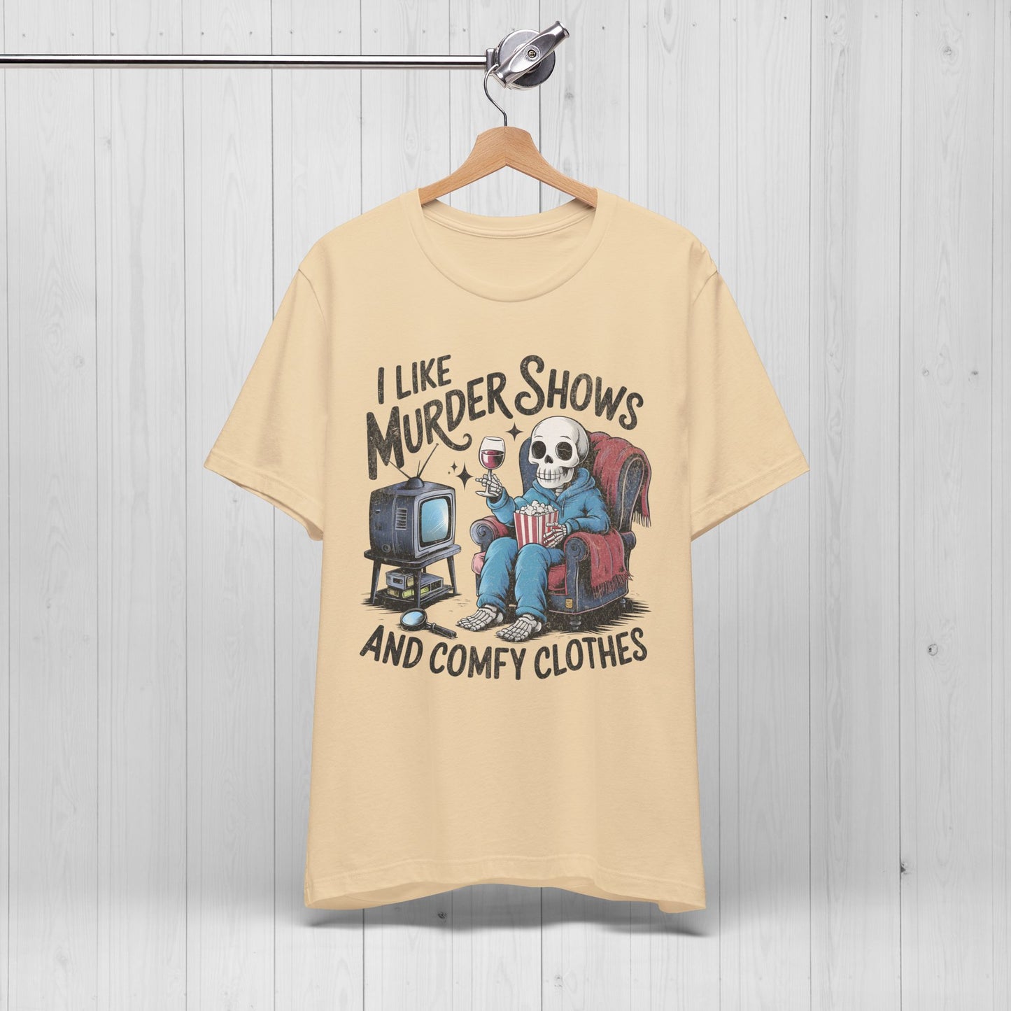 Murder Shows & Comfy Clothes Retro Shirt