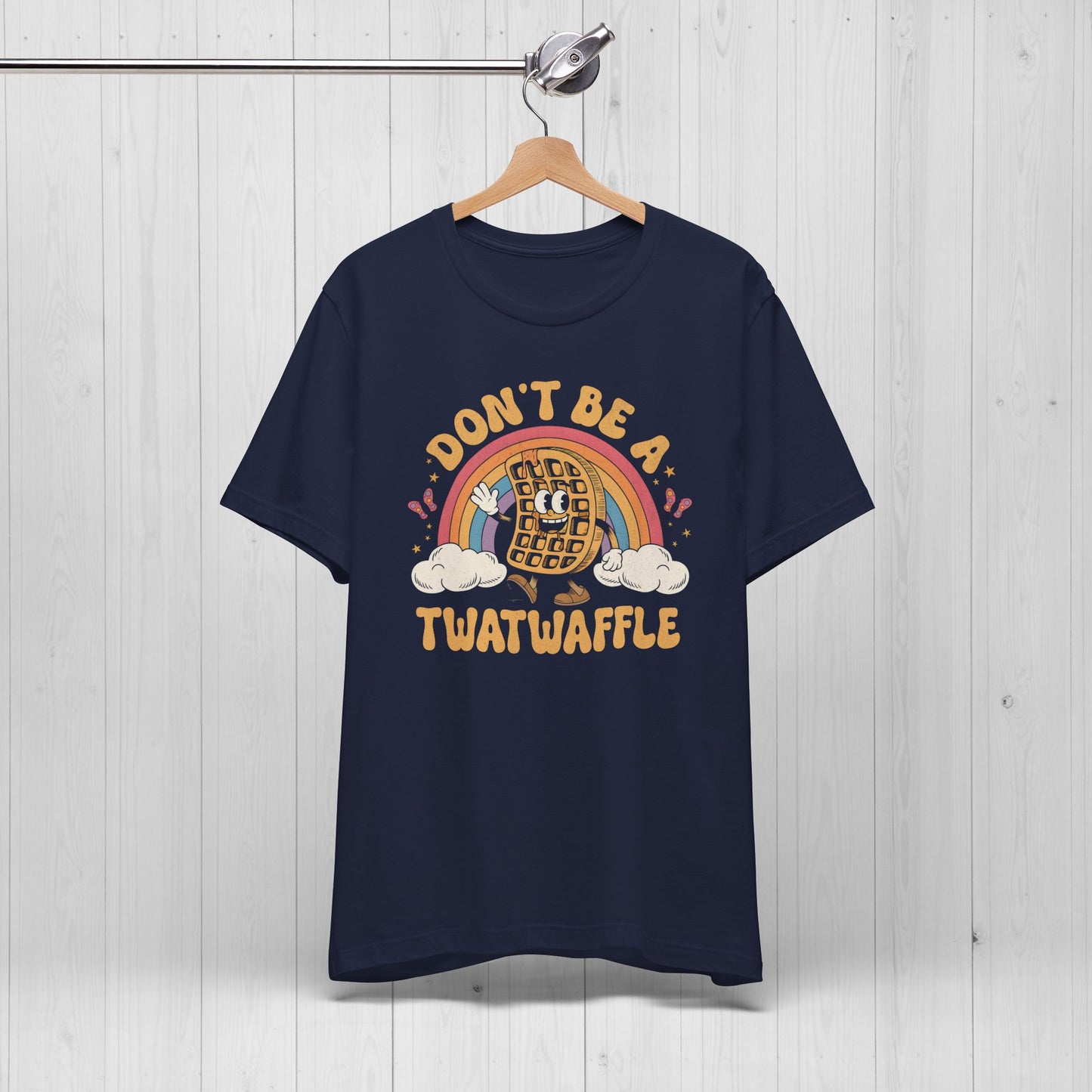 Don’t Be a Twatwaffle Shirt – Funny Rainbow Waffle