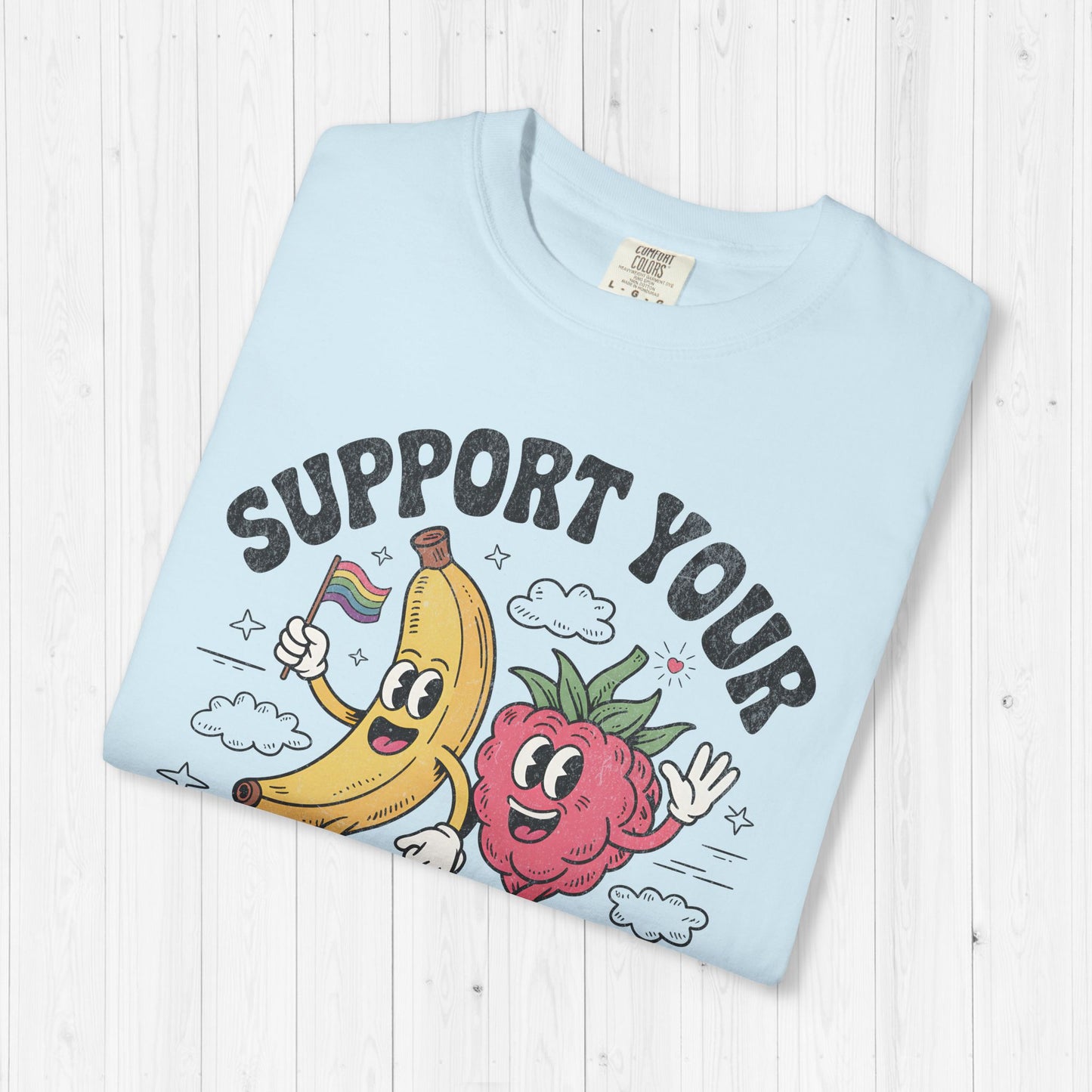 Support Your Fruity Friends โ Cute Pride Shirt ๐๐๐