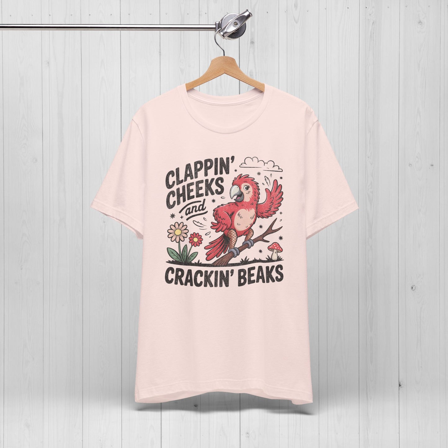 Clappin' Cheeks Sassy Parrot Shirt