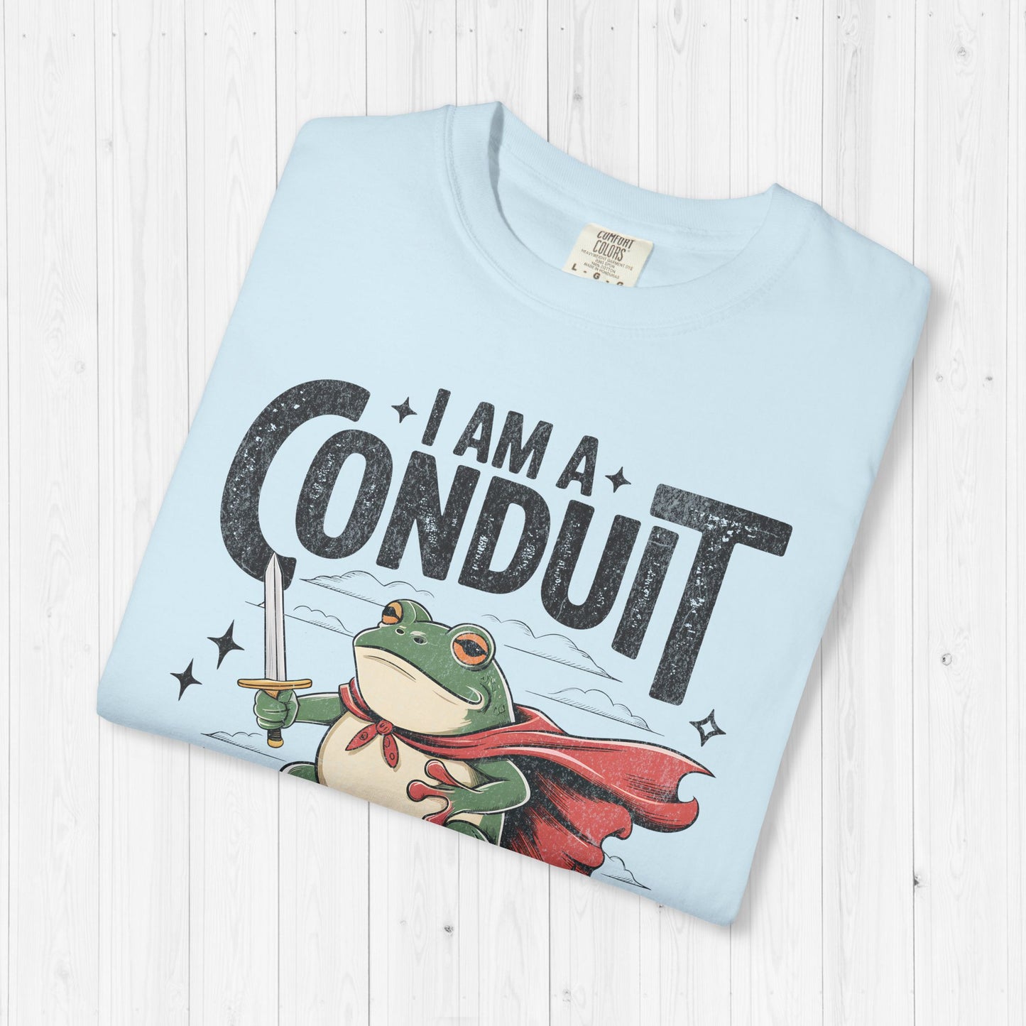 I Am a Conduit for Nonsense Frog Graphic T-Shirt