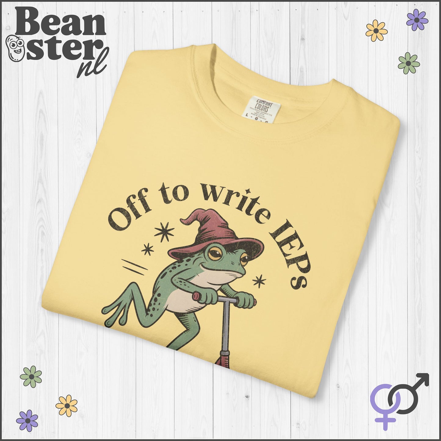 Funny Frog Scooter IEP Shirt | Special Ed Teacher Tee
