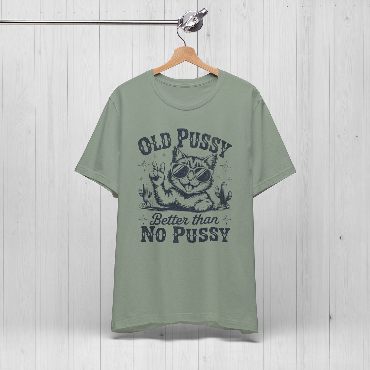 Old Pussy Cat Shirt – Funny Vintage Oversized Tee