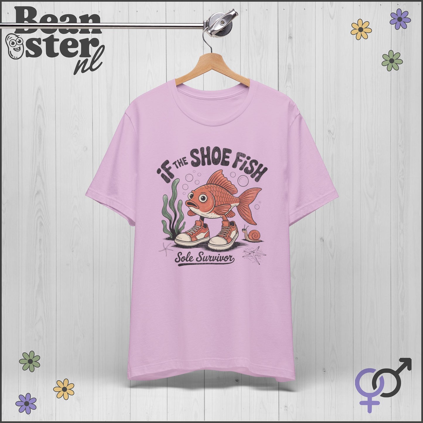 If The Shoe Fish Shirt โ Funny Meme Retro Tee