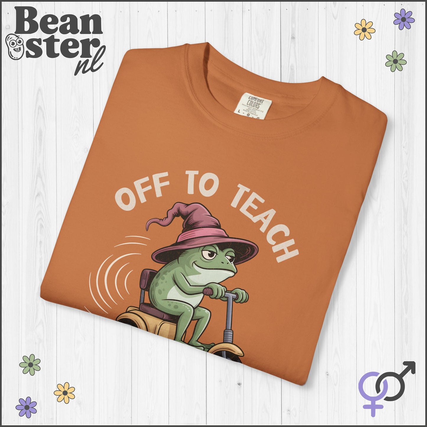 Funny Frog Scooter Science Teacher Shirt