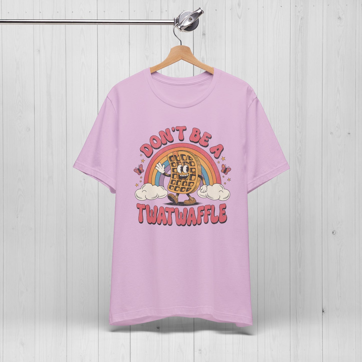 Don’t Be a Twatwaffle Shirt – Funny Rainbow Waffle