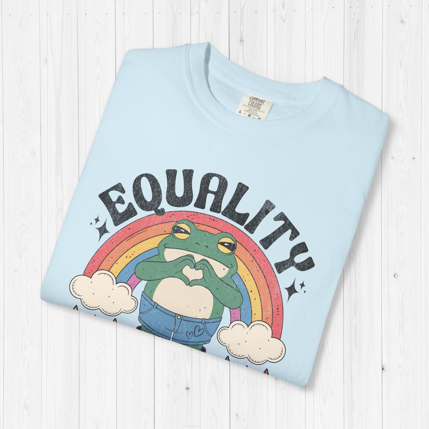 Equality Hurts No One Funny Frog Shirt ๐