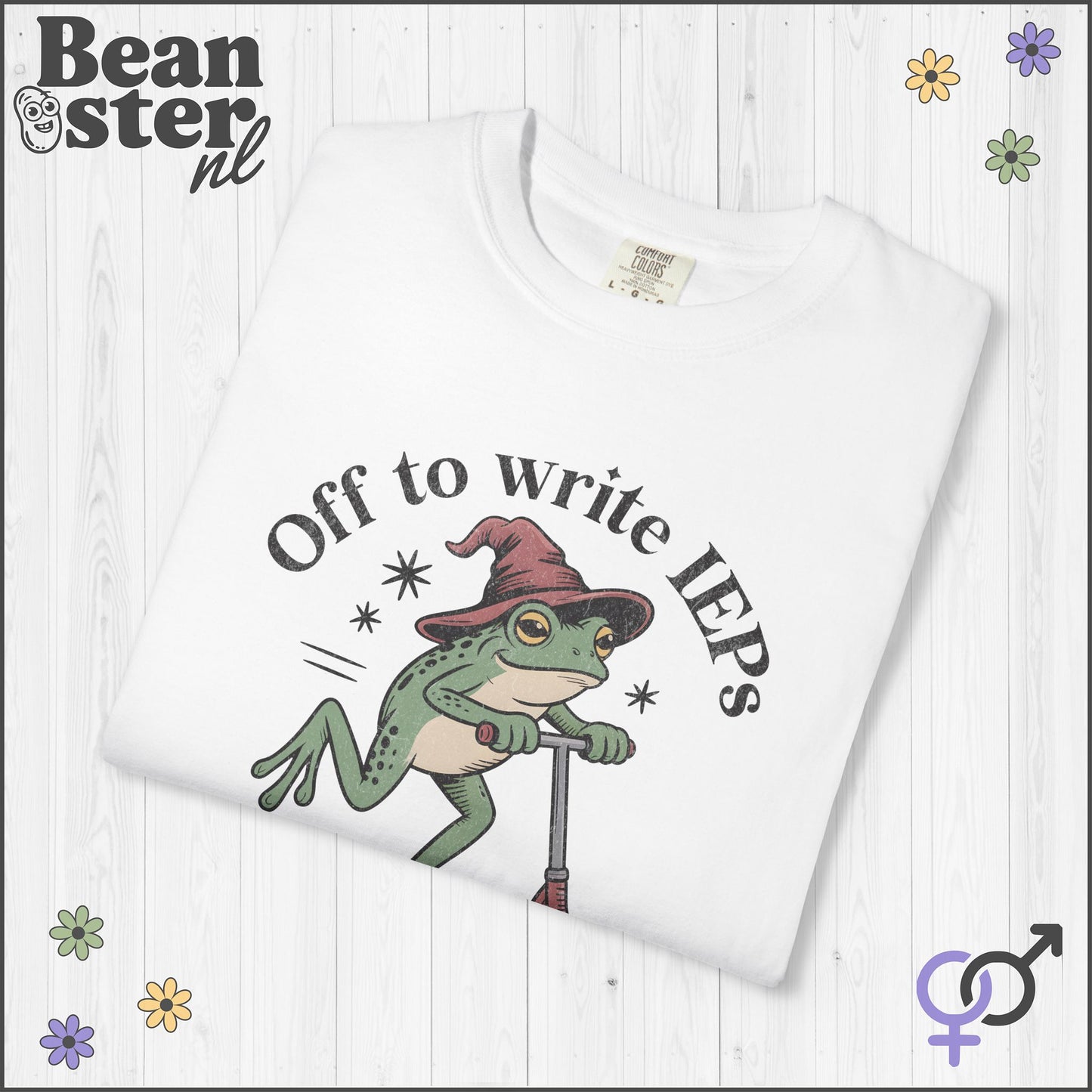 Funny Frog Scooter IEP Shirt | Special Ed Teacher Tee