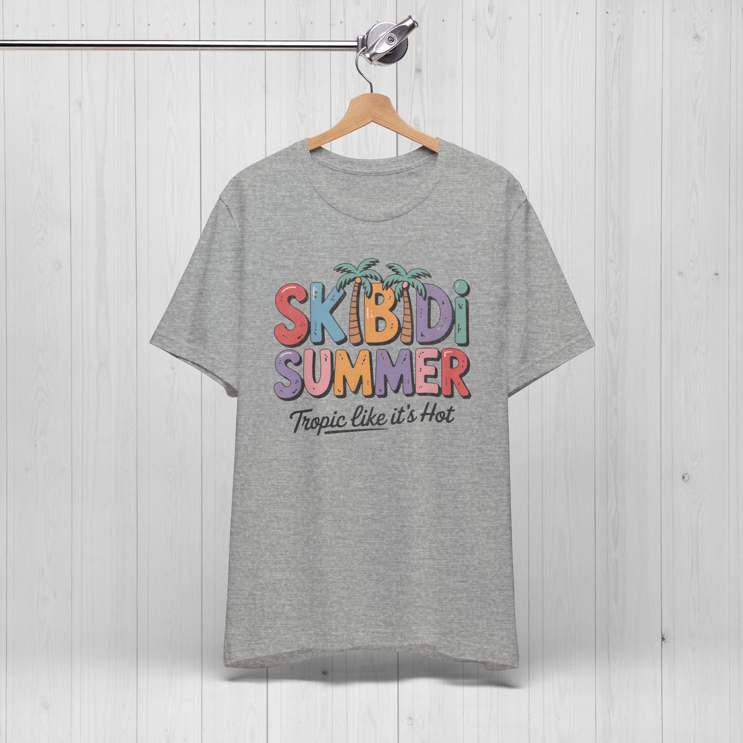 Skibidi Summer Shirt – Funny Retro Y2K Beach Vibes Tee