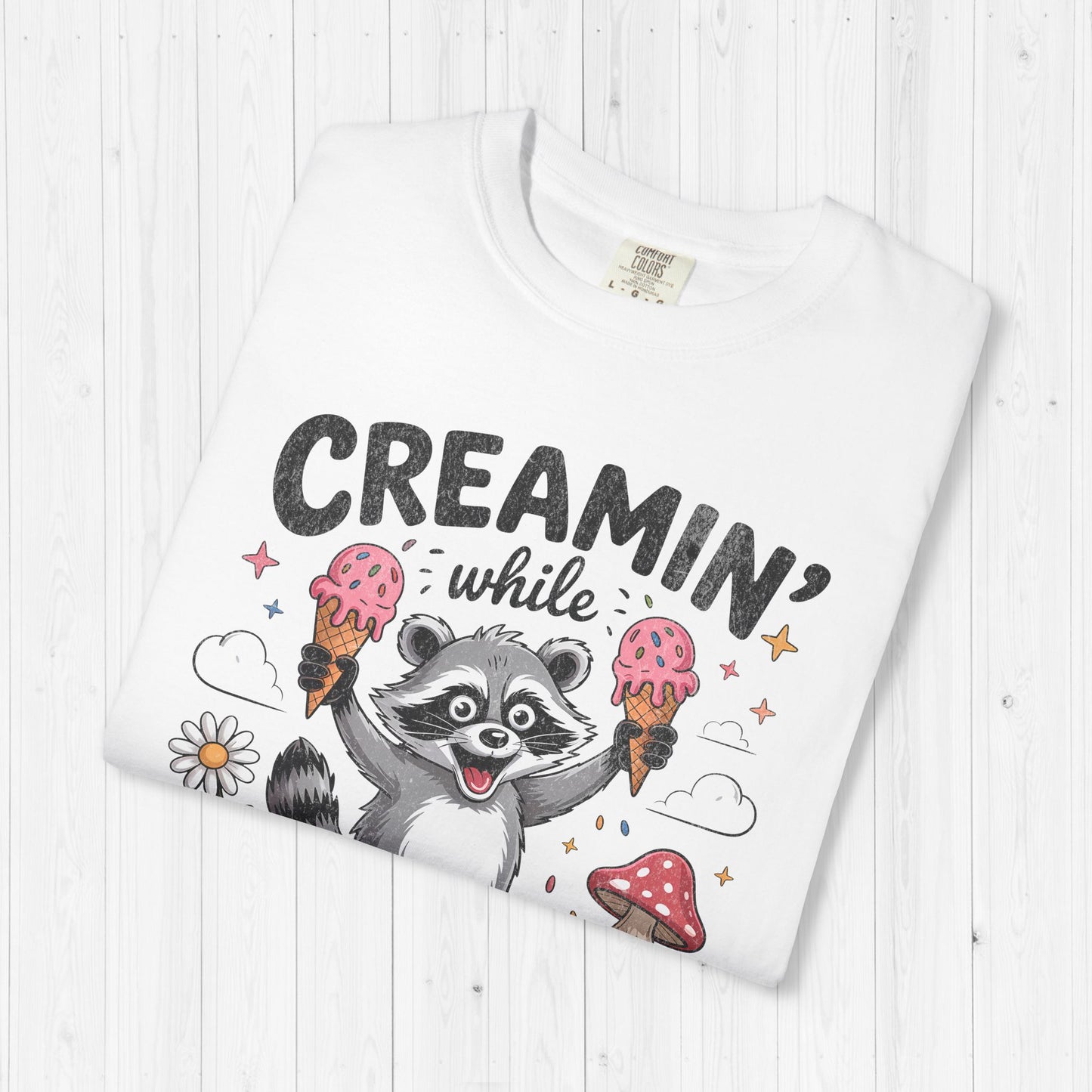 Creaming Screaming Raccoon Shirt