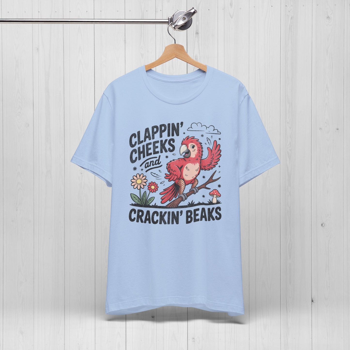 Clappin' Cheeks Sassy Parrot Shirt