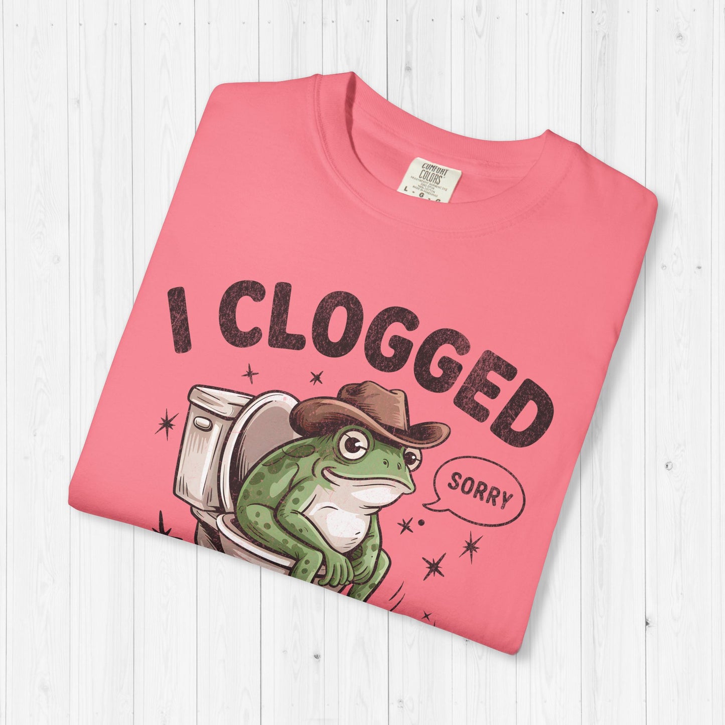 I Clogged Your Toilet Shirt – IBS IBD Crohn's disease Tee