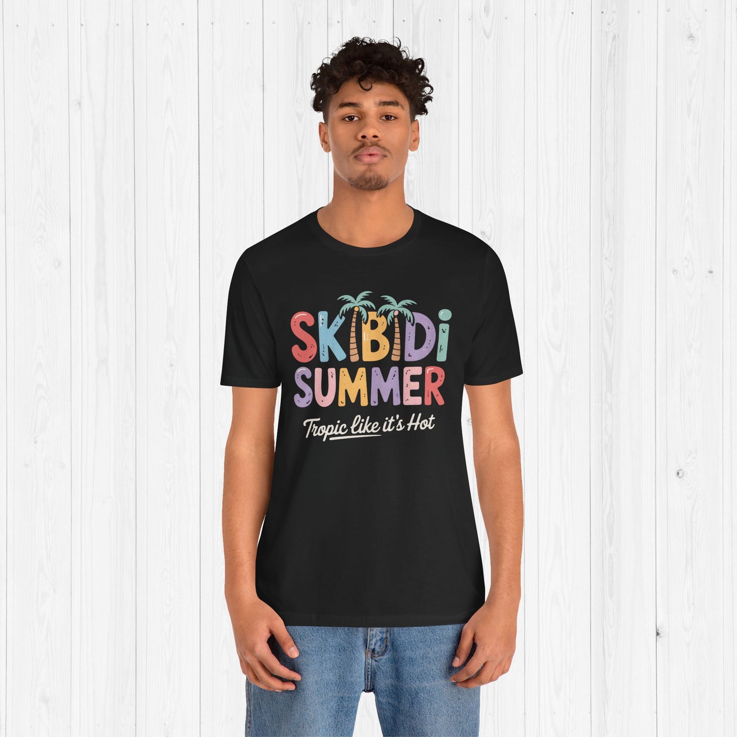 Skibidi Summer Shirt – Funny Retro Y2K Beach Vibes Tee