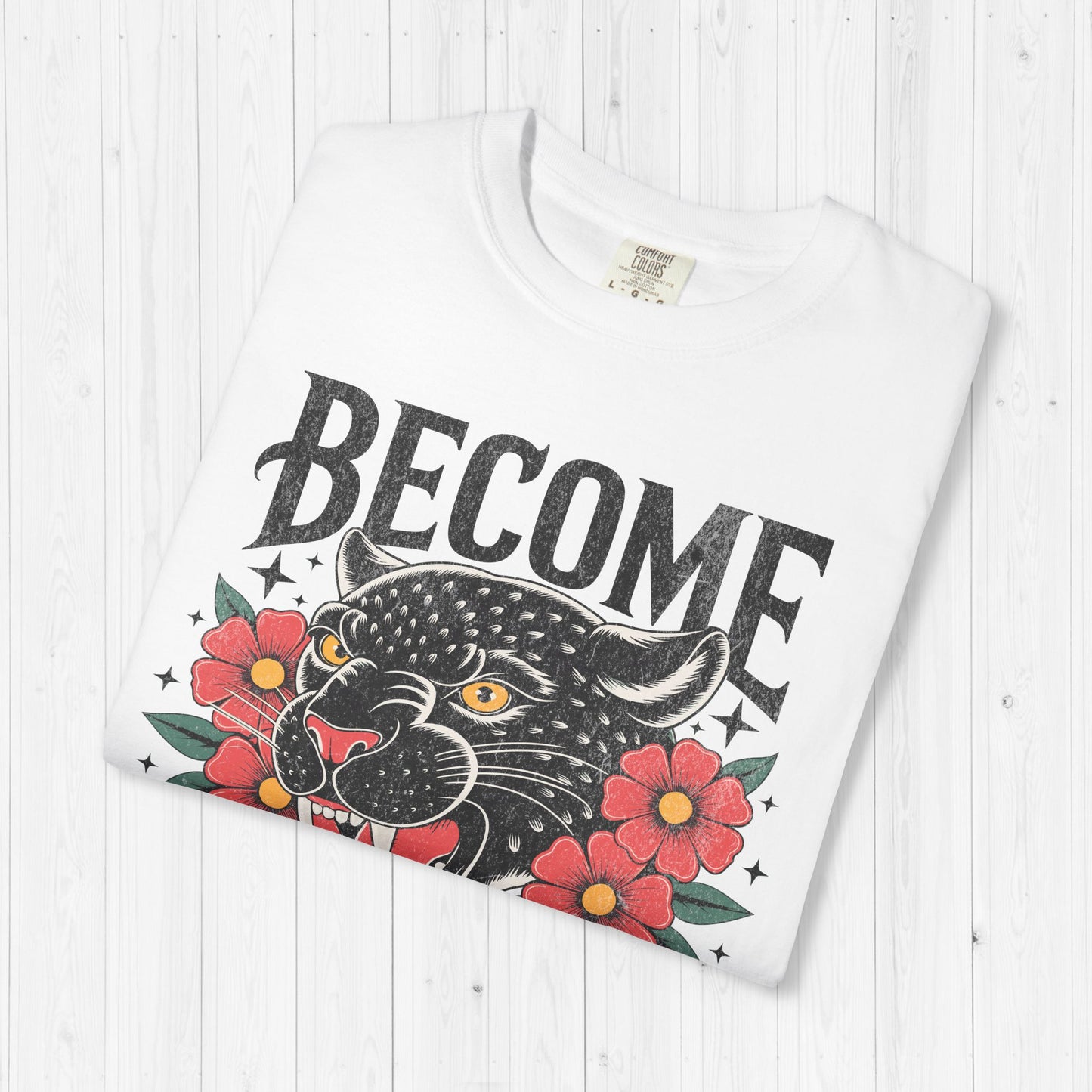 Become Ungovernable T-Shirt | Retro Panther Graphic Tee