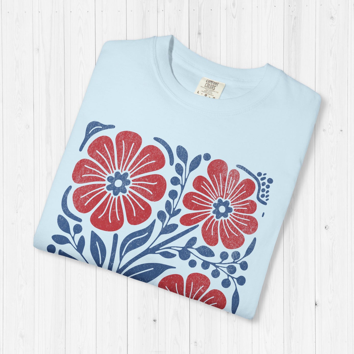 FDT Floral Shirt – Subtle Anti-Trump Retro Tee