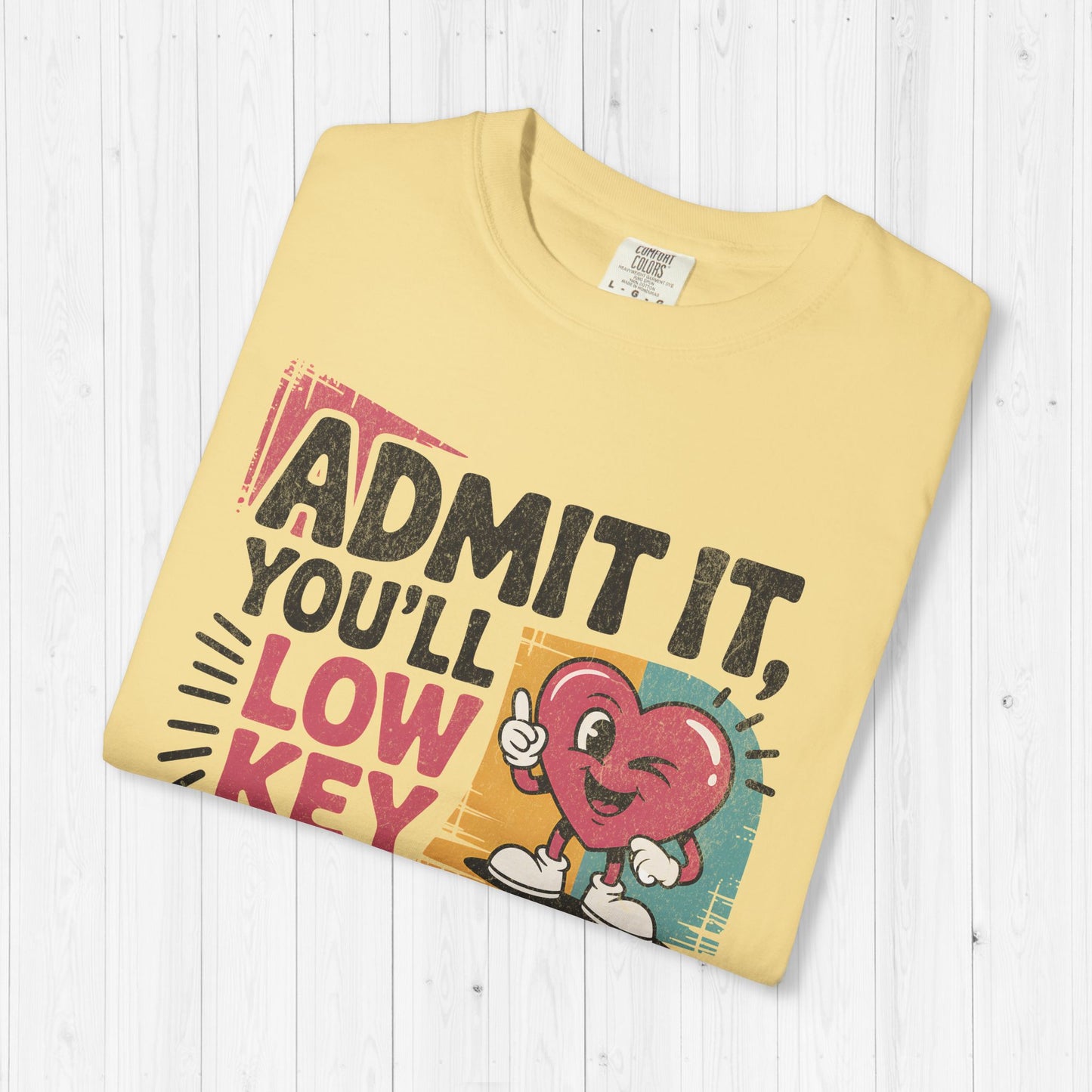 Admit You'll Low Key Miss Me Shirt – 90s Retro Funny Teacher Gift