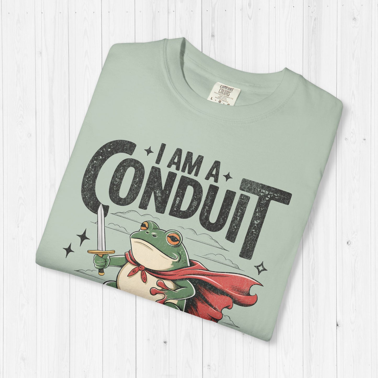 I Am a Conduit for Nonsense Frog Graphic T-Shirt