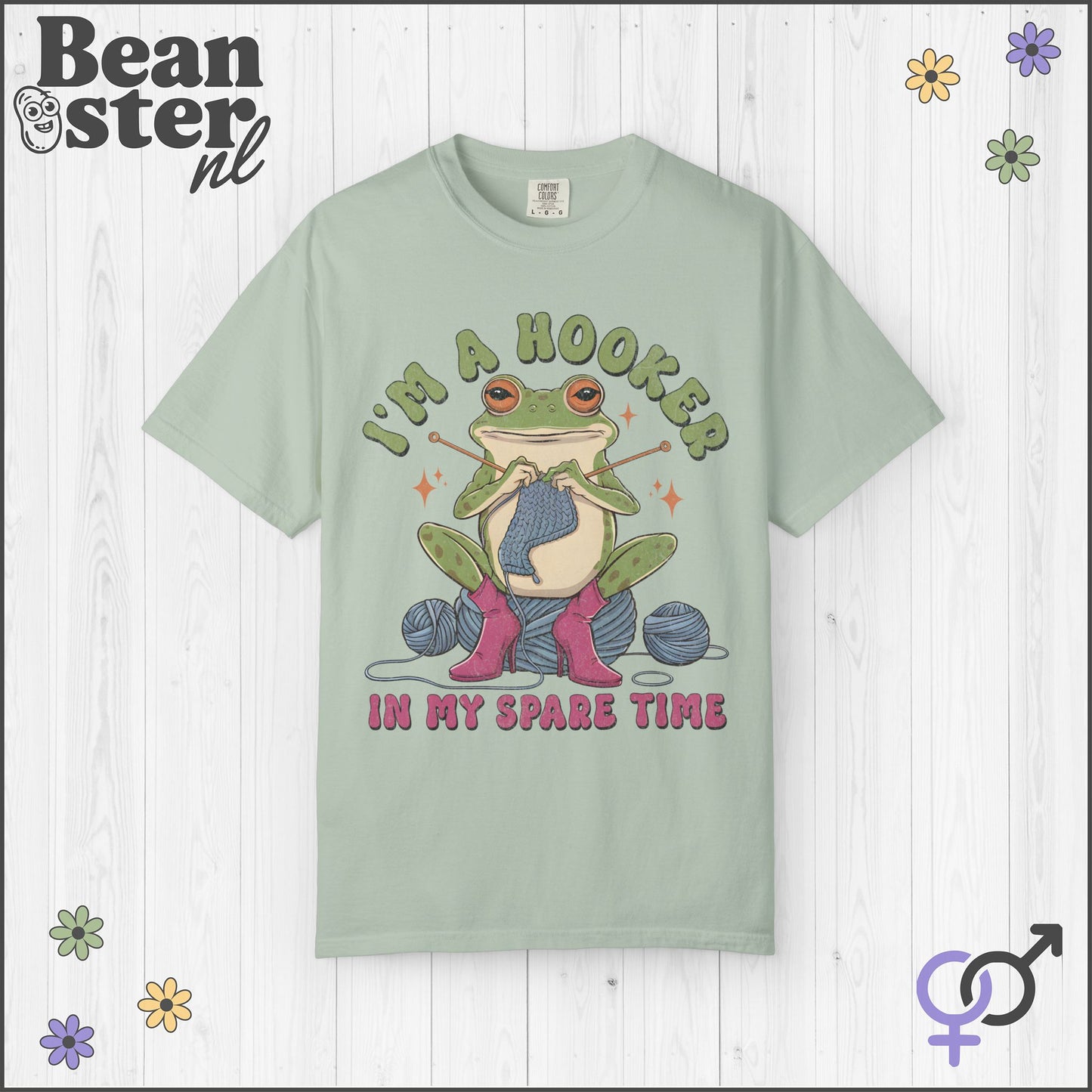 I'm A Hooker in My Spare Time Shirt Funny Knitting Tee