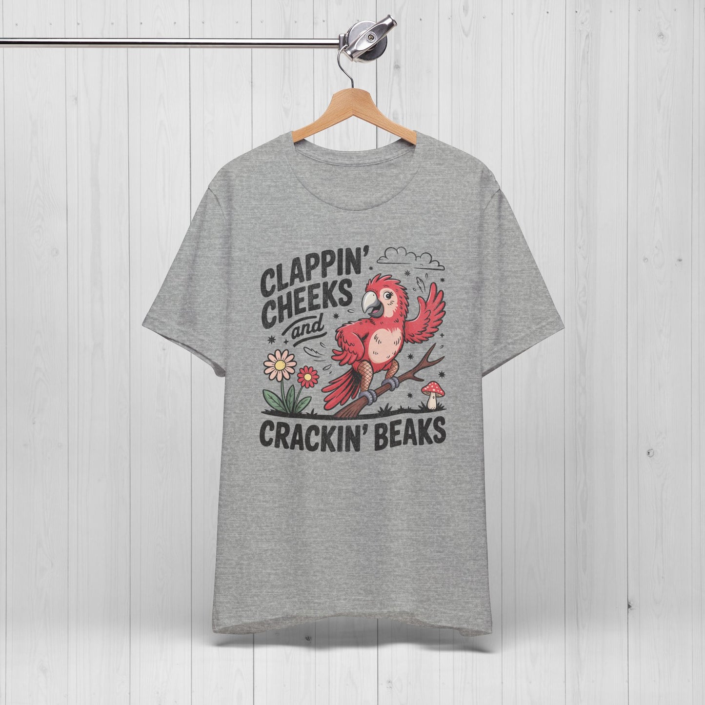 Clappin' Cheeks Sassy Parrot Shirt