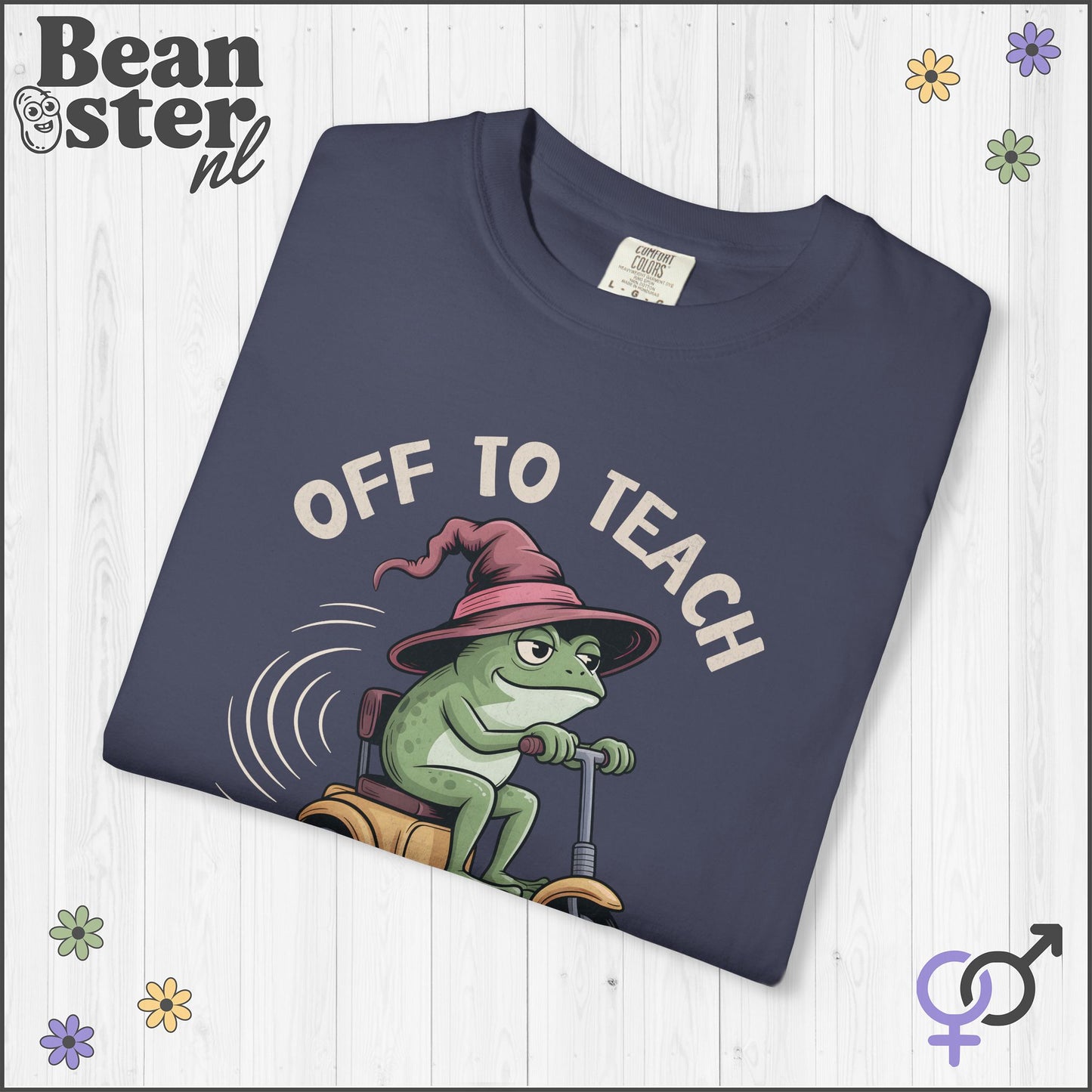 Funny Frog Scooter Science Teacher Shirt