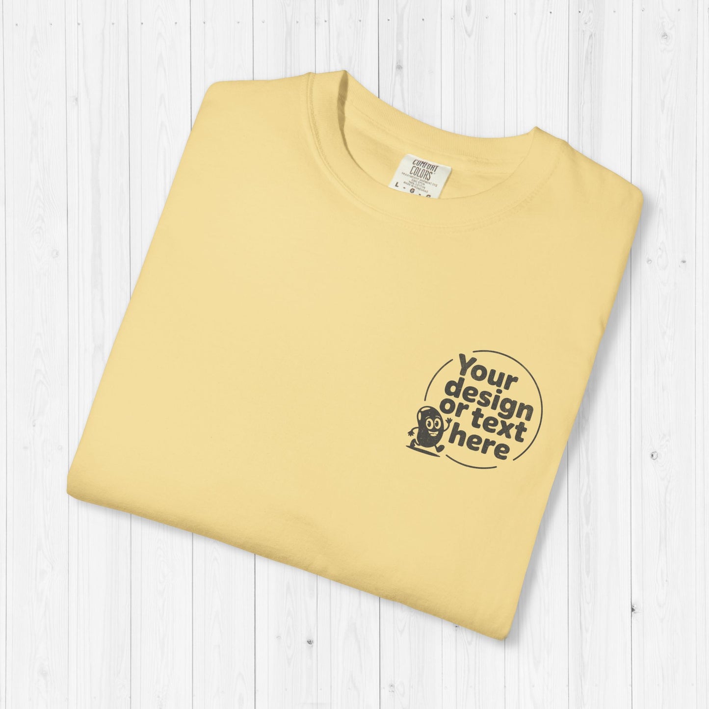 Custom Comfort Colors 1717 Shirt – Front & Back Print