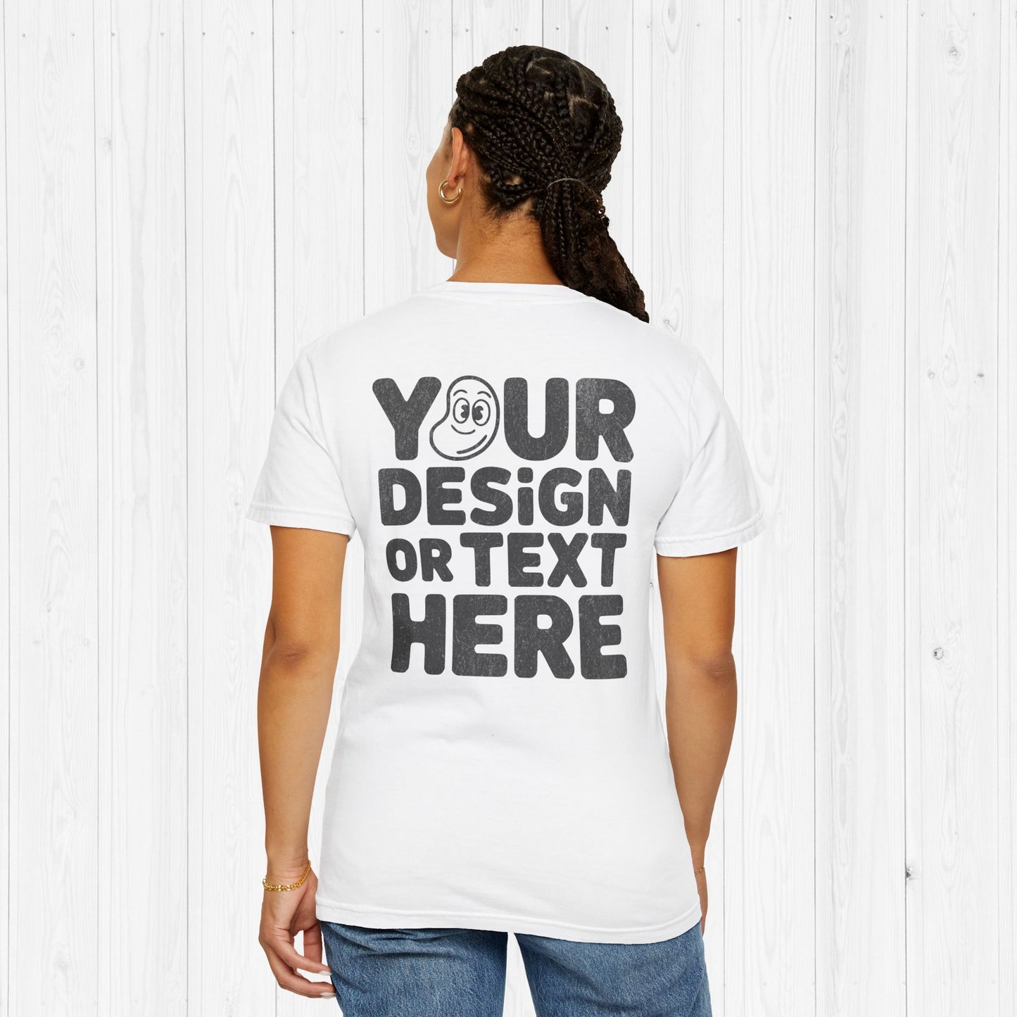Custom Comfort Colors 1717 Shirt – Front & Back Print