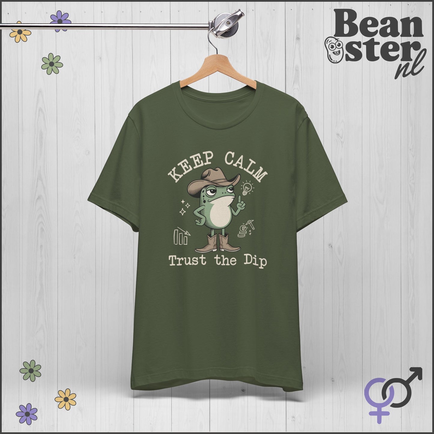 Funny Frog Crypto Meme Shirt | Bitcoin Trader Tee