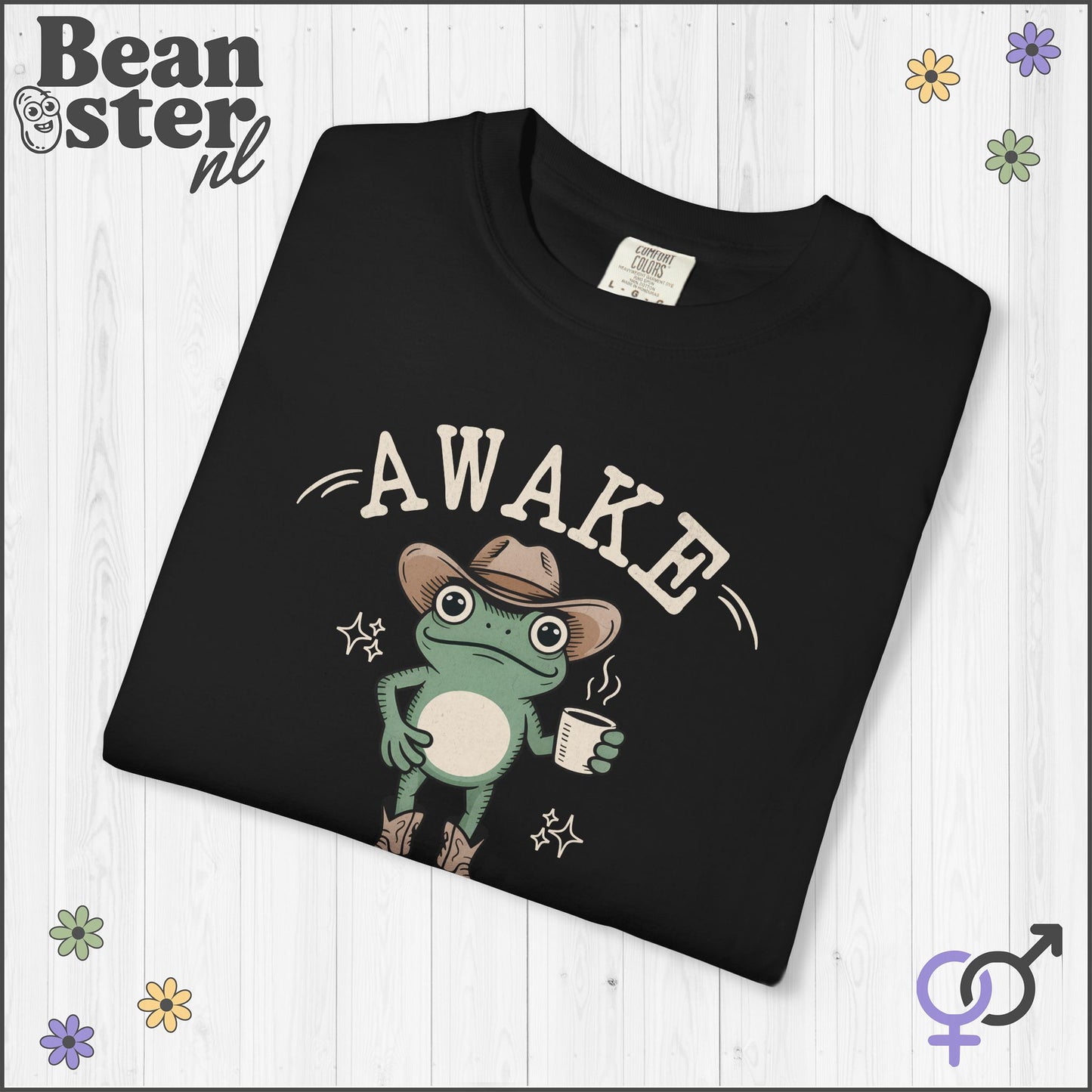 Always Tired Frog Meme T-Shirt – Funny Lazy Mood Tee