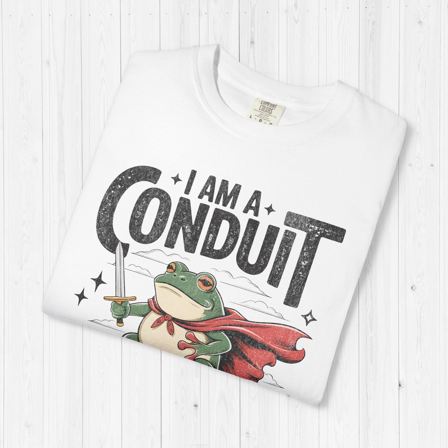 I Am a Conduit for Nonsense Frog Graphic T-Shirt
