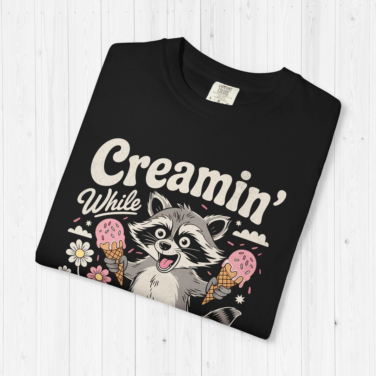 Creaming Screaming Raccoon Shirt