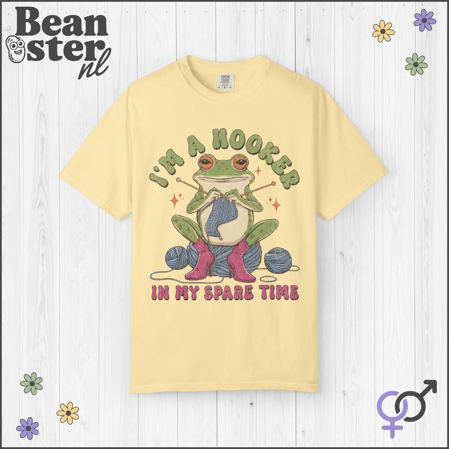I'm A Hooker in My Spare Time Shirt Funny Knitting Tee