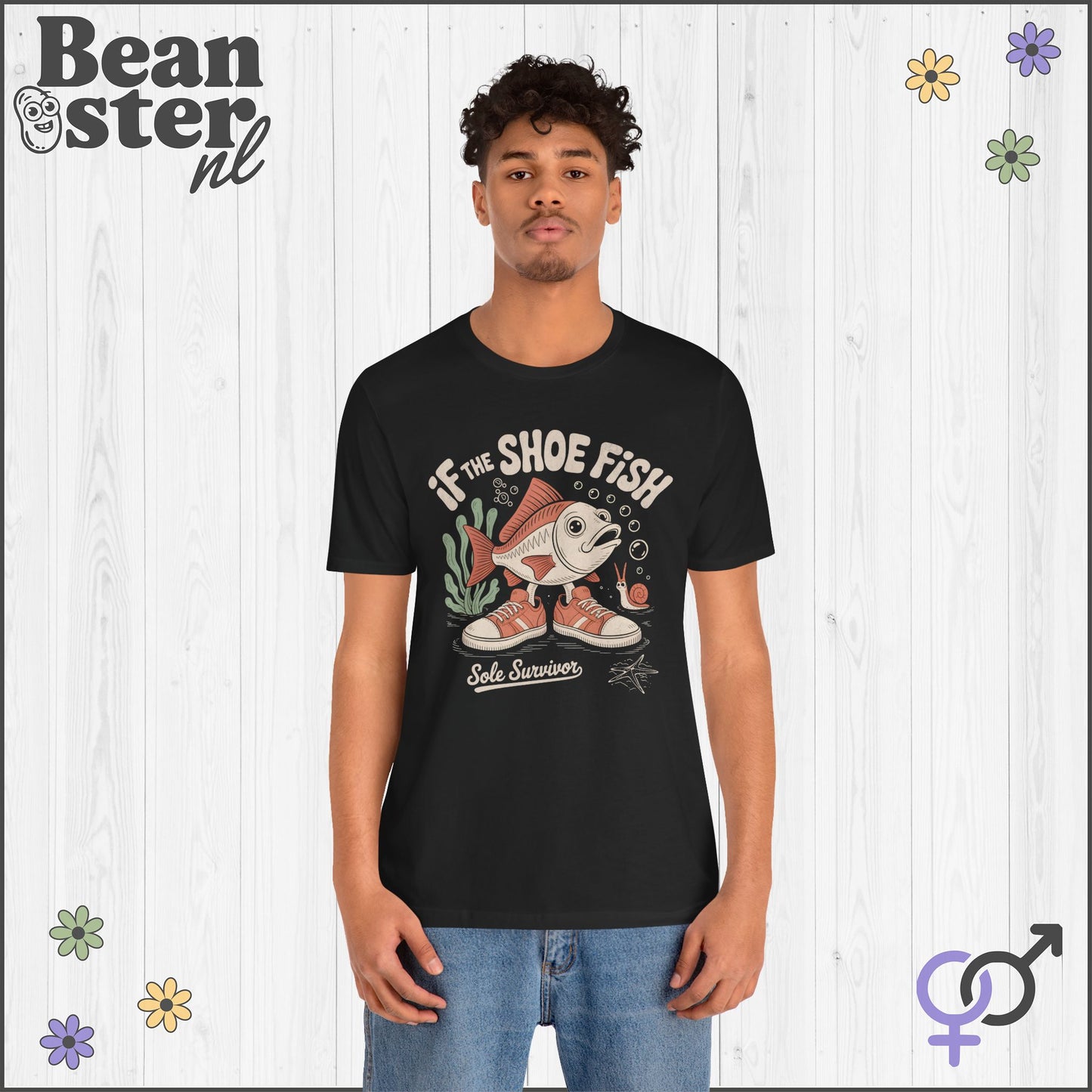If The Shoe Fish Shirt โ Funny Meme Retro Tee