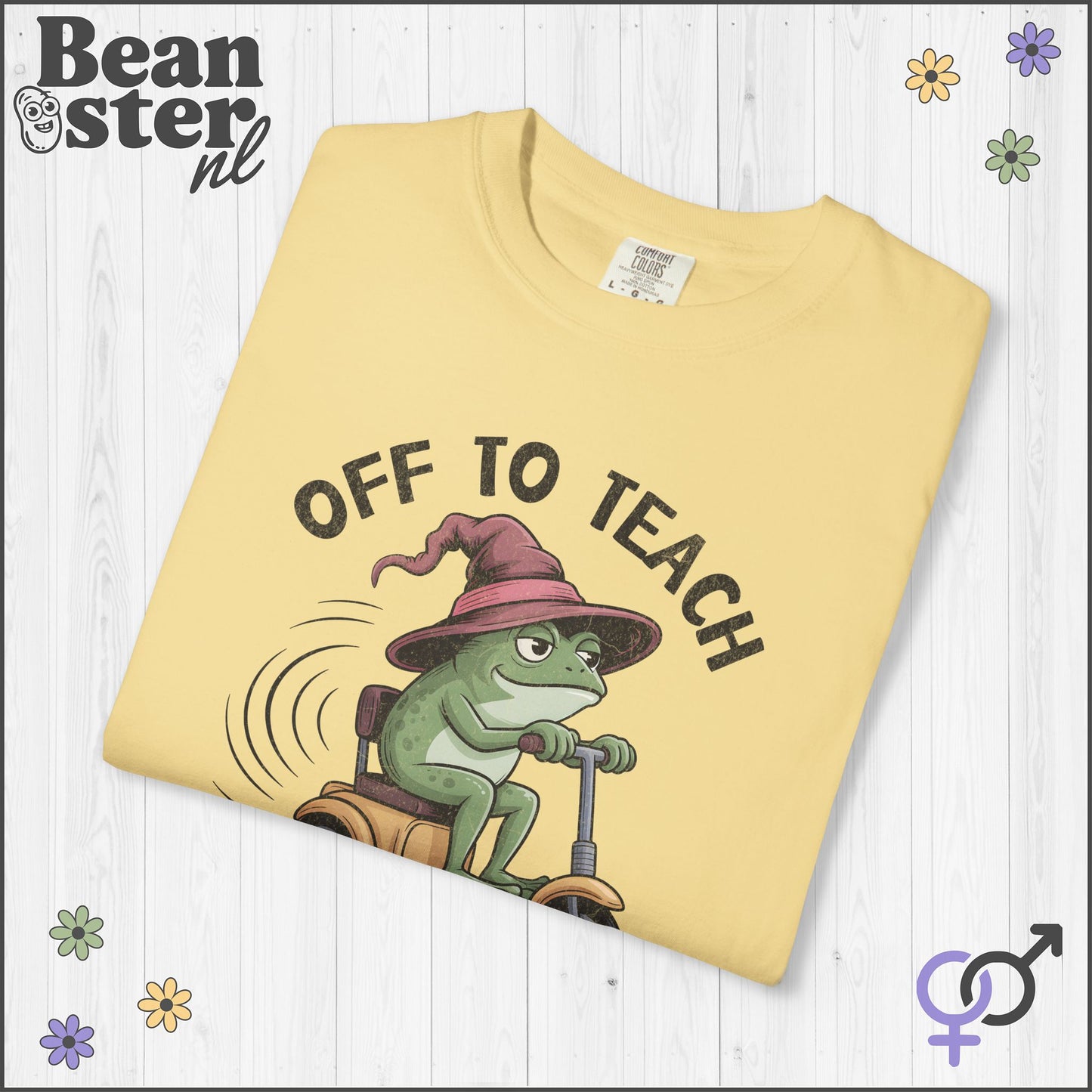 Funny Frog Scooter Science Teacher Shirt