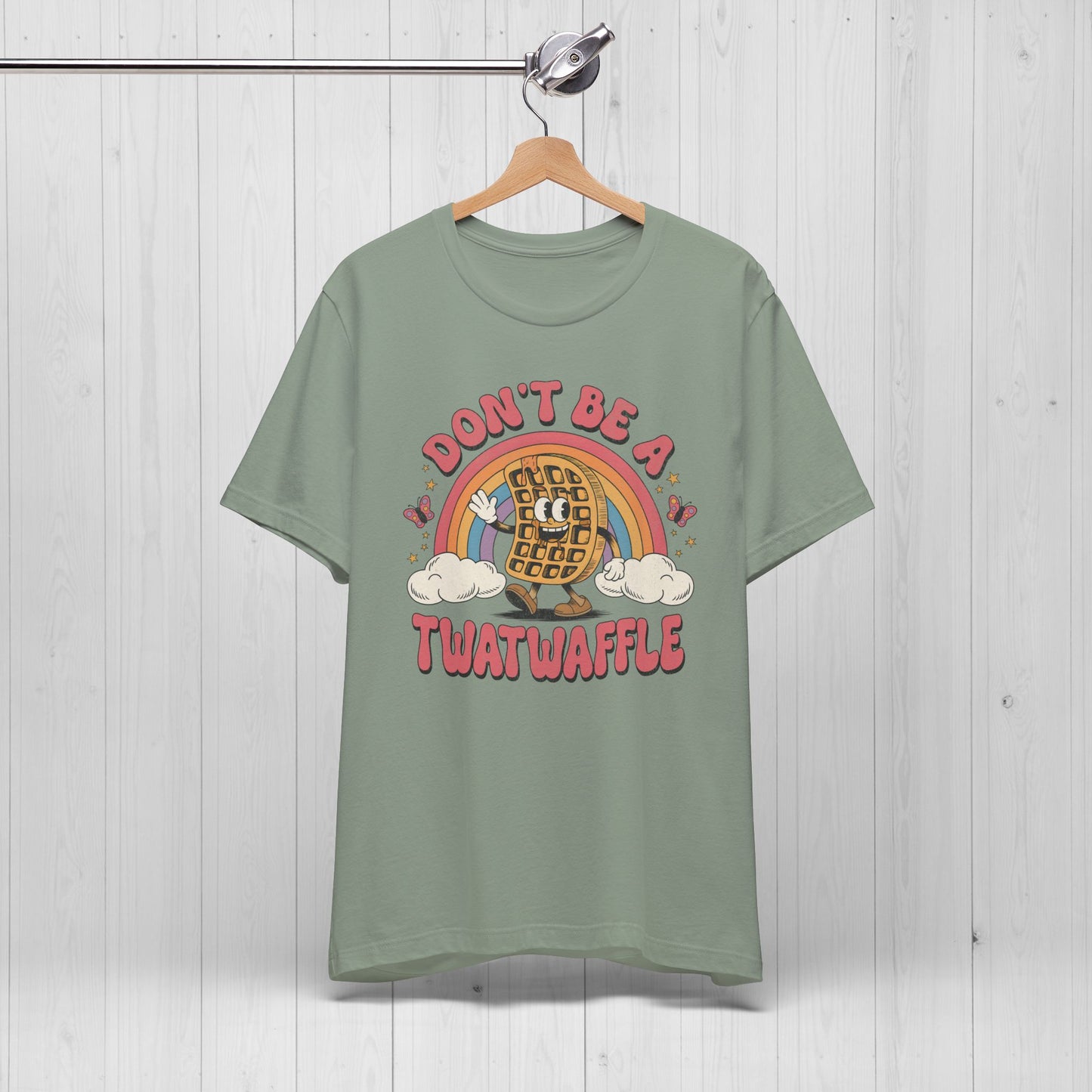 Don’t Be a Twatwaffle Shirt – Funny Rainbow Waffle