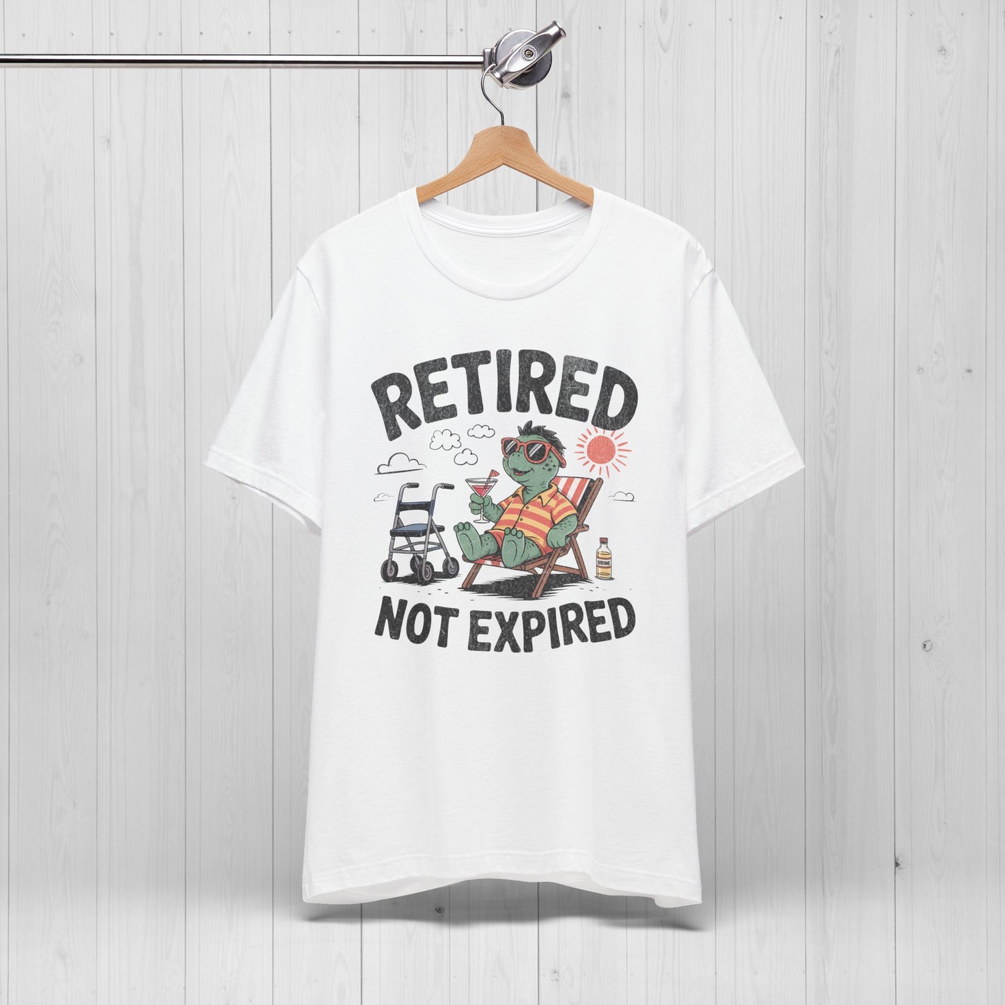 Expired But Still Desired Frog Tee – Funny Retirement Shirt