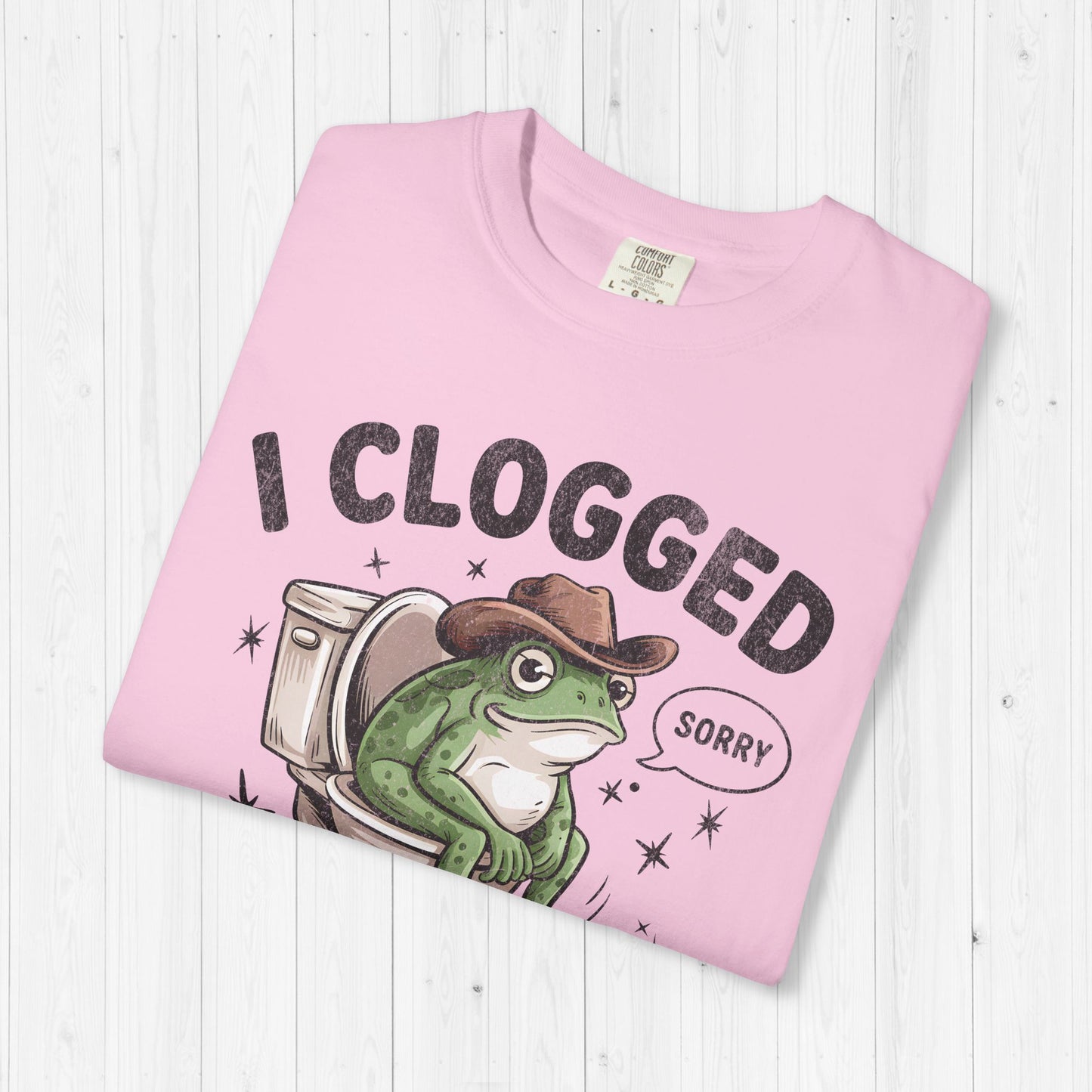 I Clogged Your Toilet Shirt – IBS IBD Crohn's disease Tee
