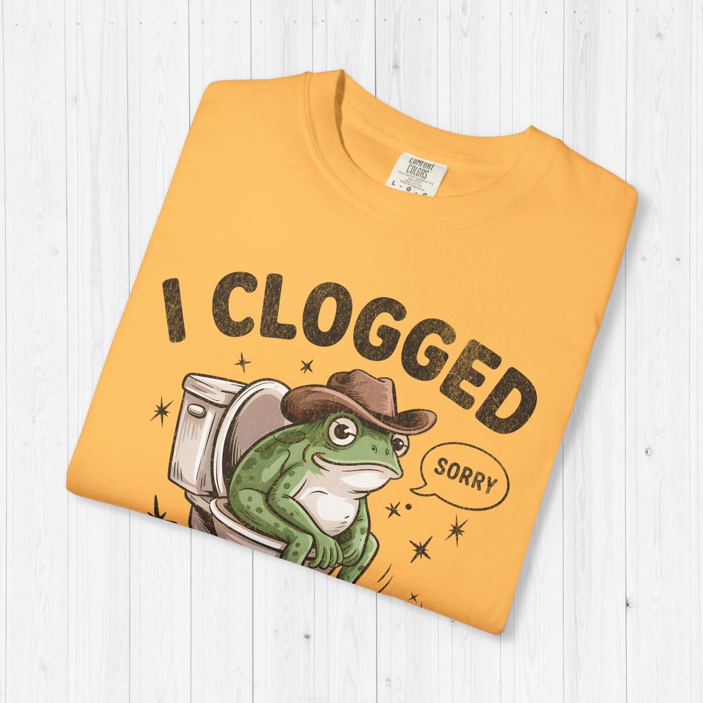 I Clogged Your Toilet Shirt – IBS IBD Crohn's disease Tee