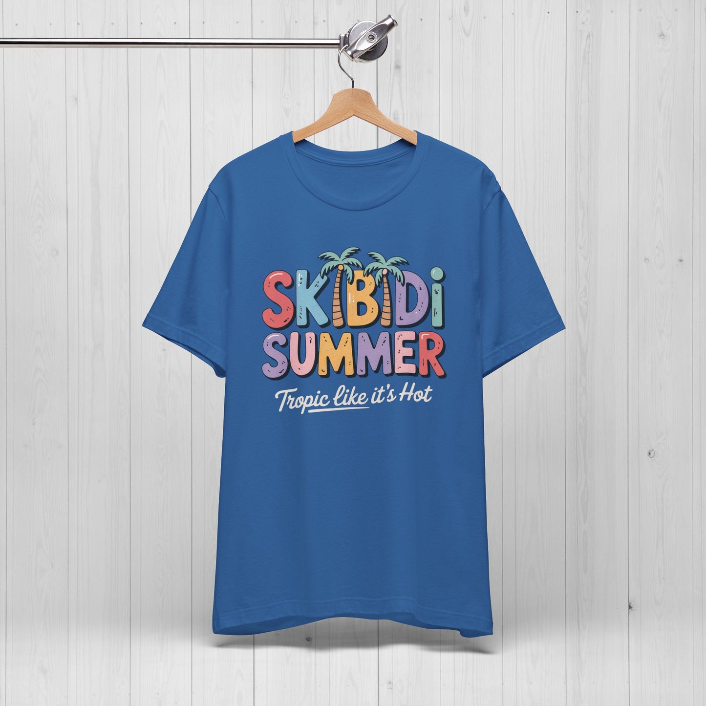 Skibidi Summer Shirt – Funny Retro Y2K Beach Vibes Tee