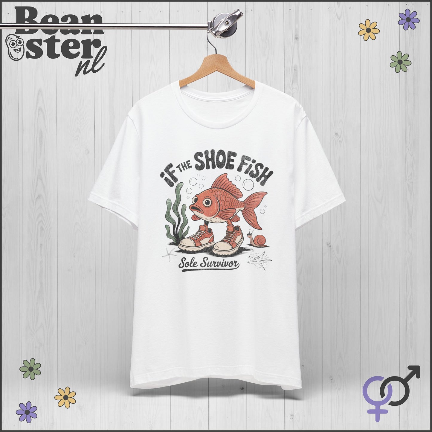 If The Shoe Fish Shirt โ Funny Meme Retro Tee