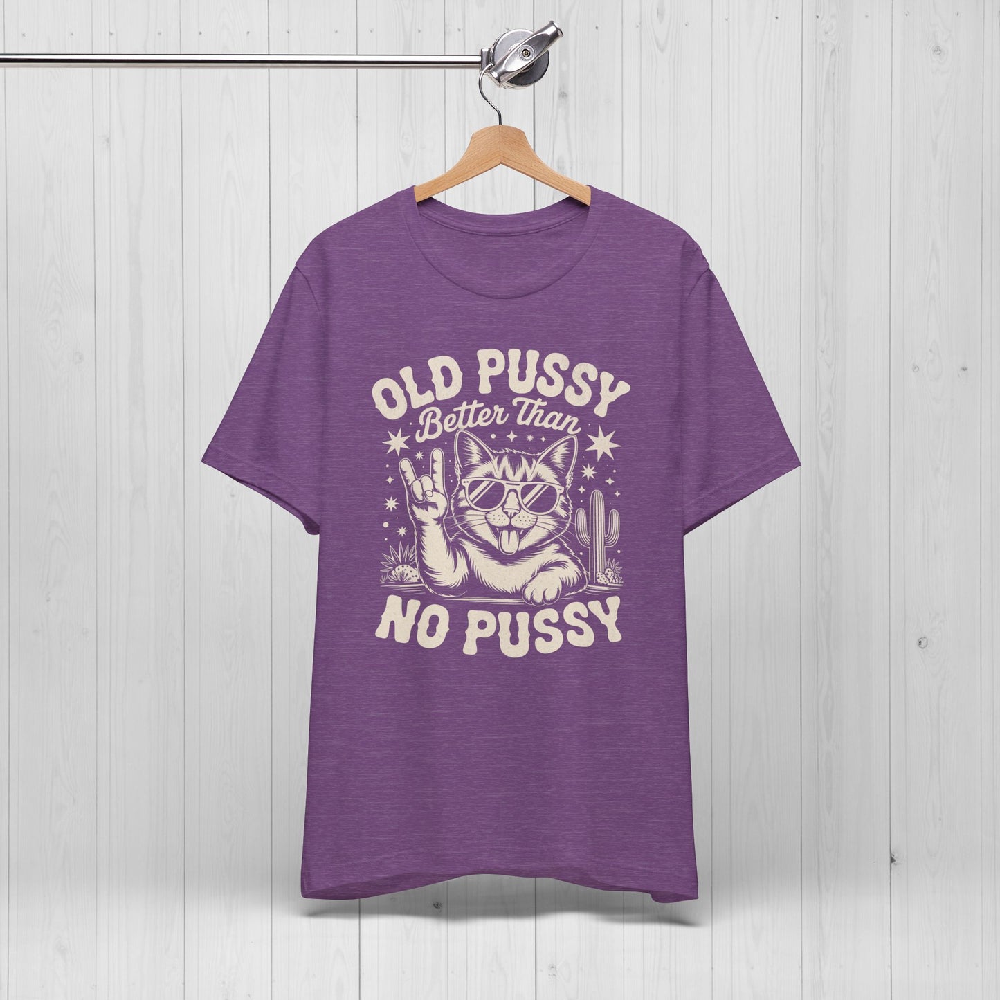 Old Pussy Cat Shirt – Funny Vintage Oversized Tee