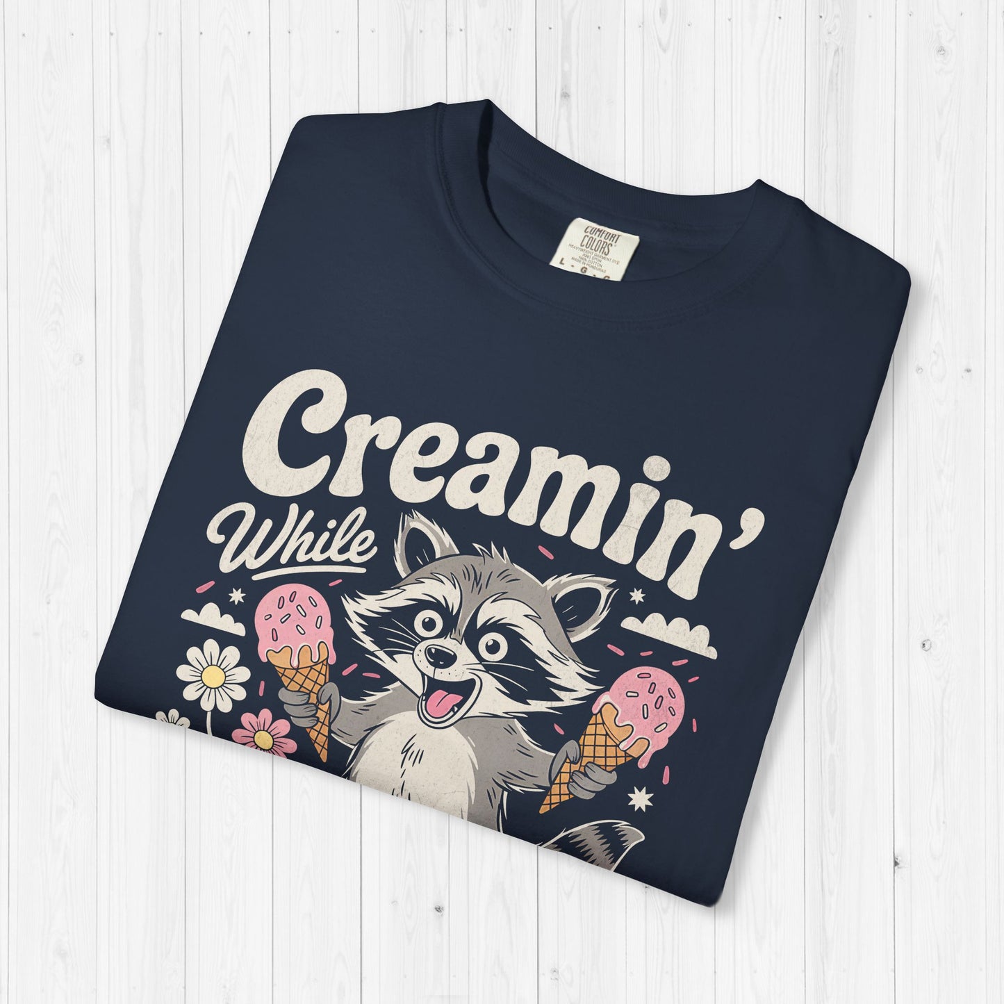 Creaming Screaming Raccoon Shirt