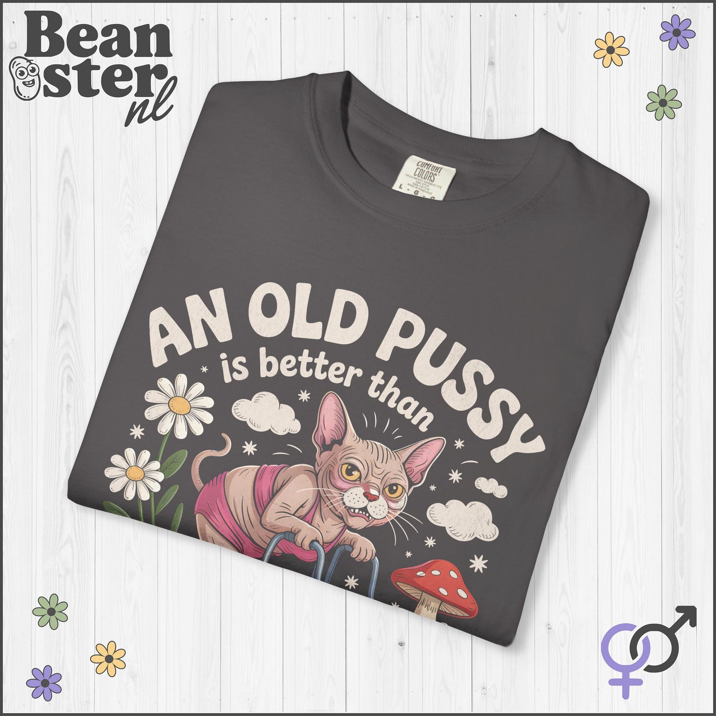 Old Pussy Better Than No Pussy Shirt – Funny Cat Tee