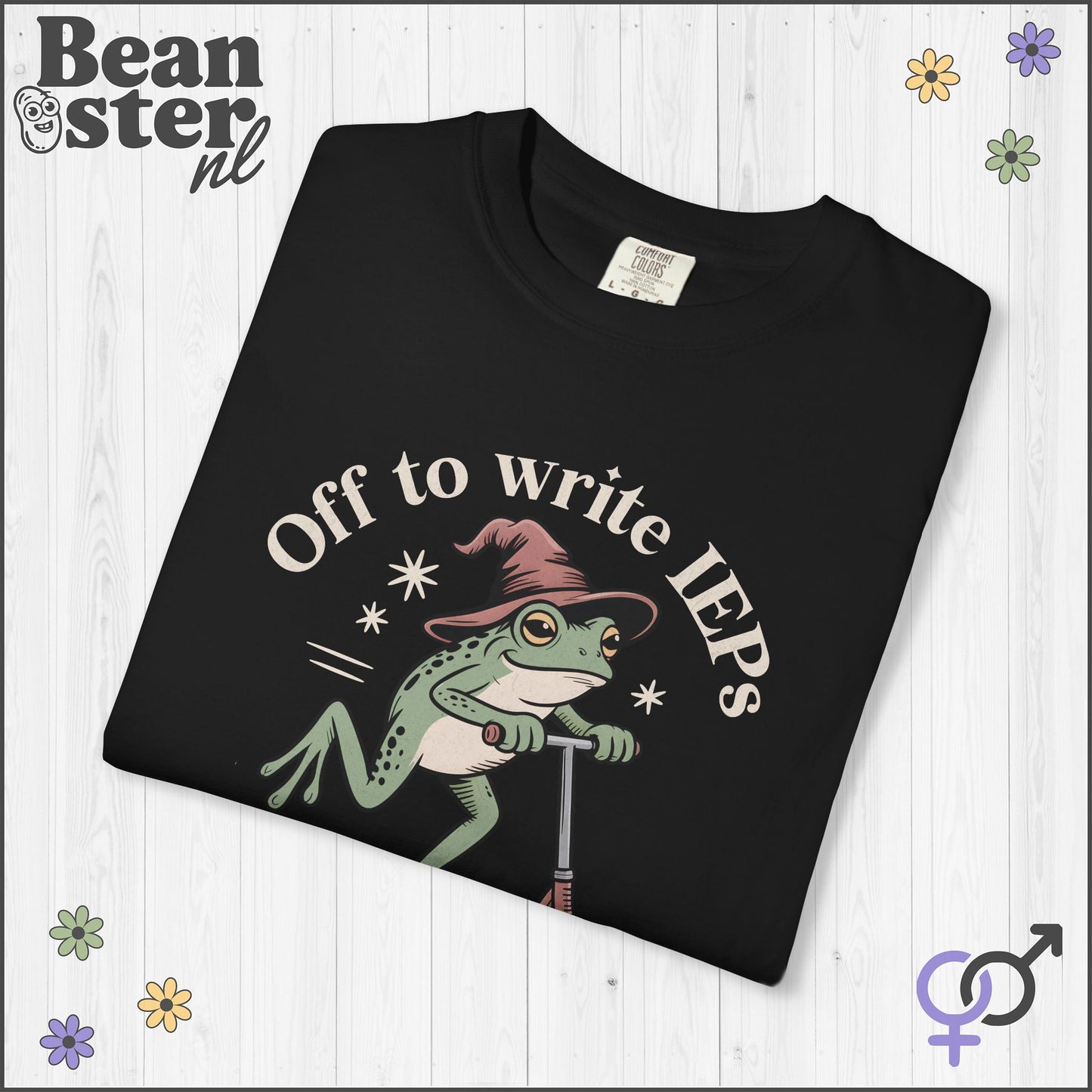 Funny Frog Scooter IEP Shirt | Special Ed Teacher Tee