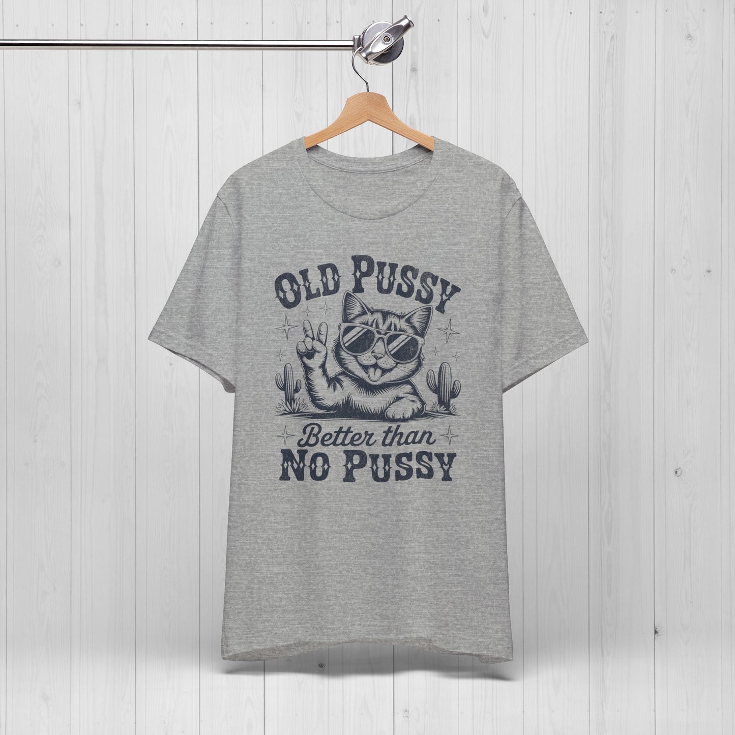 Old Pussy Cat Shirt – Funny Vintage Oversized Tee