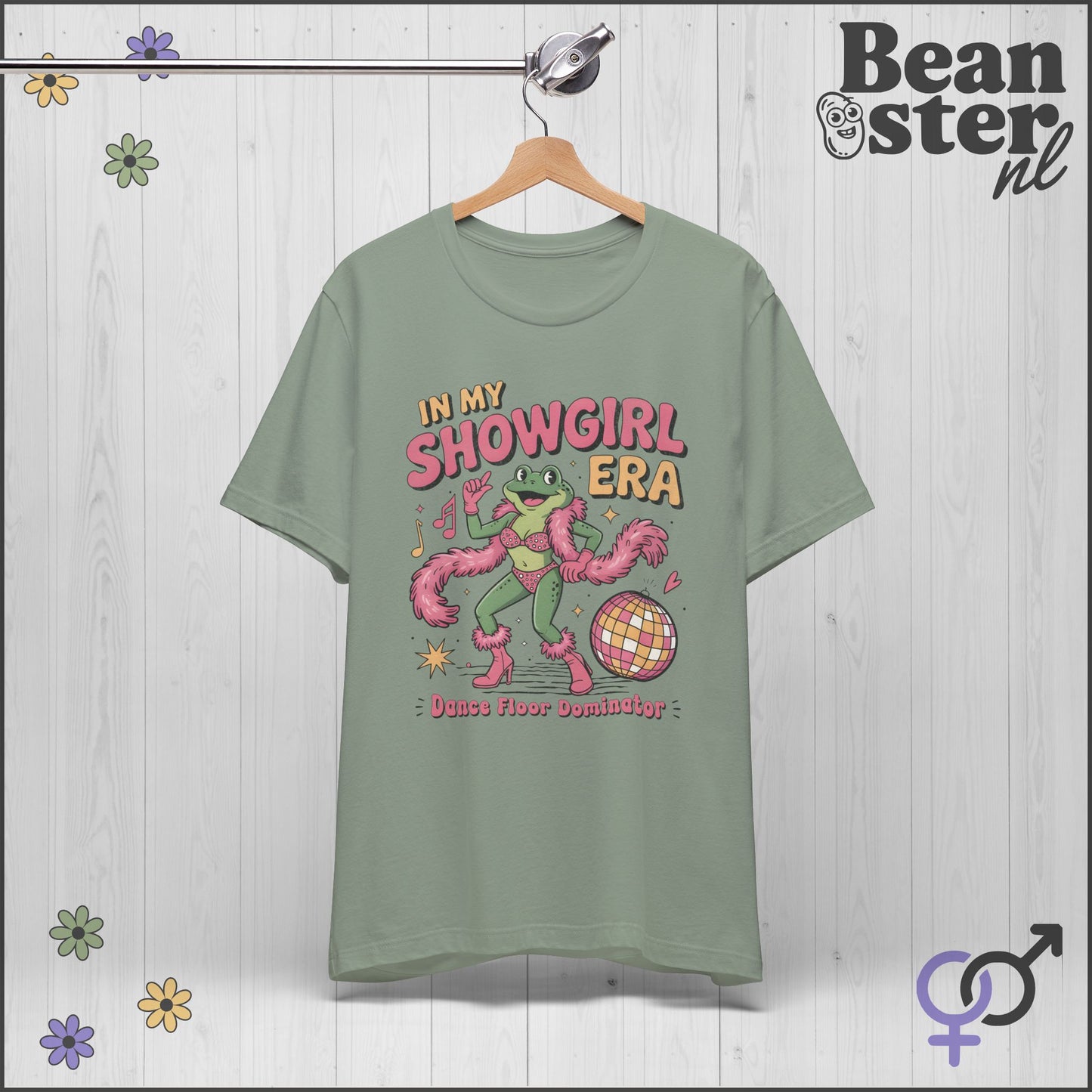 In My Showgirl Era Disco Frog T-Shirt – Funny Retro Tee