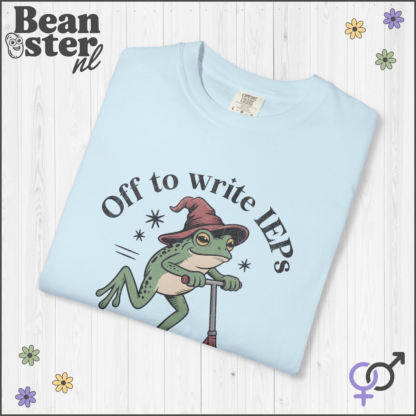 Funny Frog Scooter IEP Shirt | Special Ed Teacher Tee