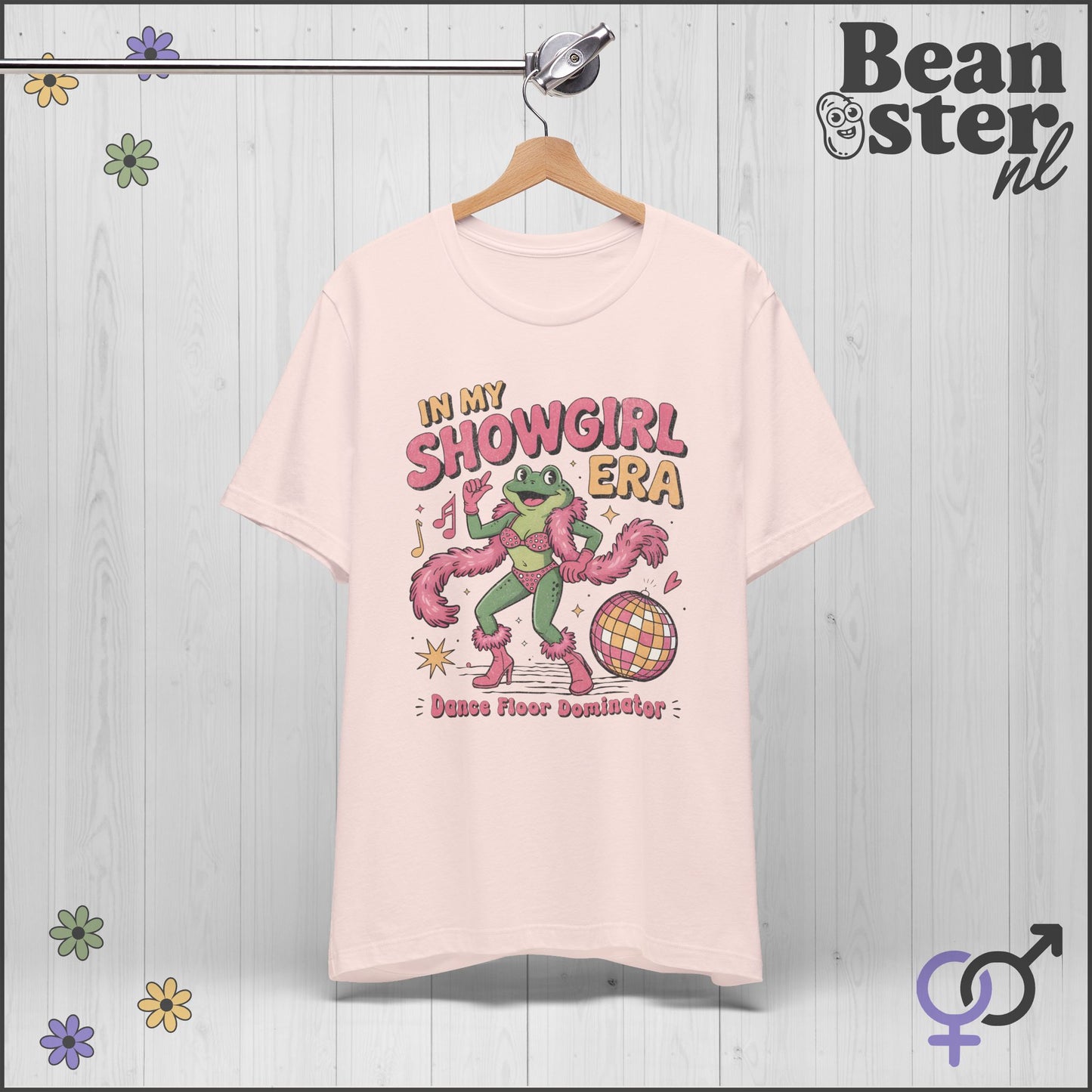 In My Showgirl Era Disco Frog T-Shirt – Funny Retro Tee