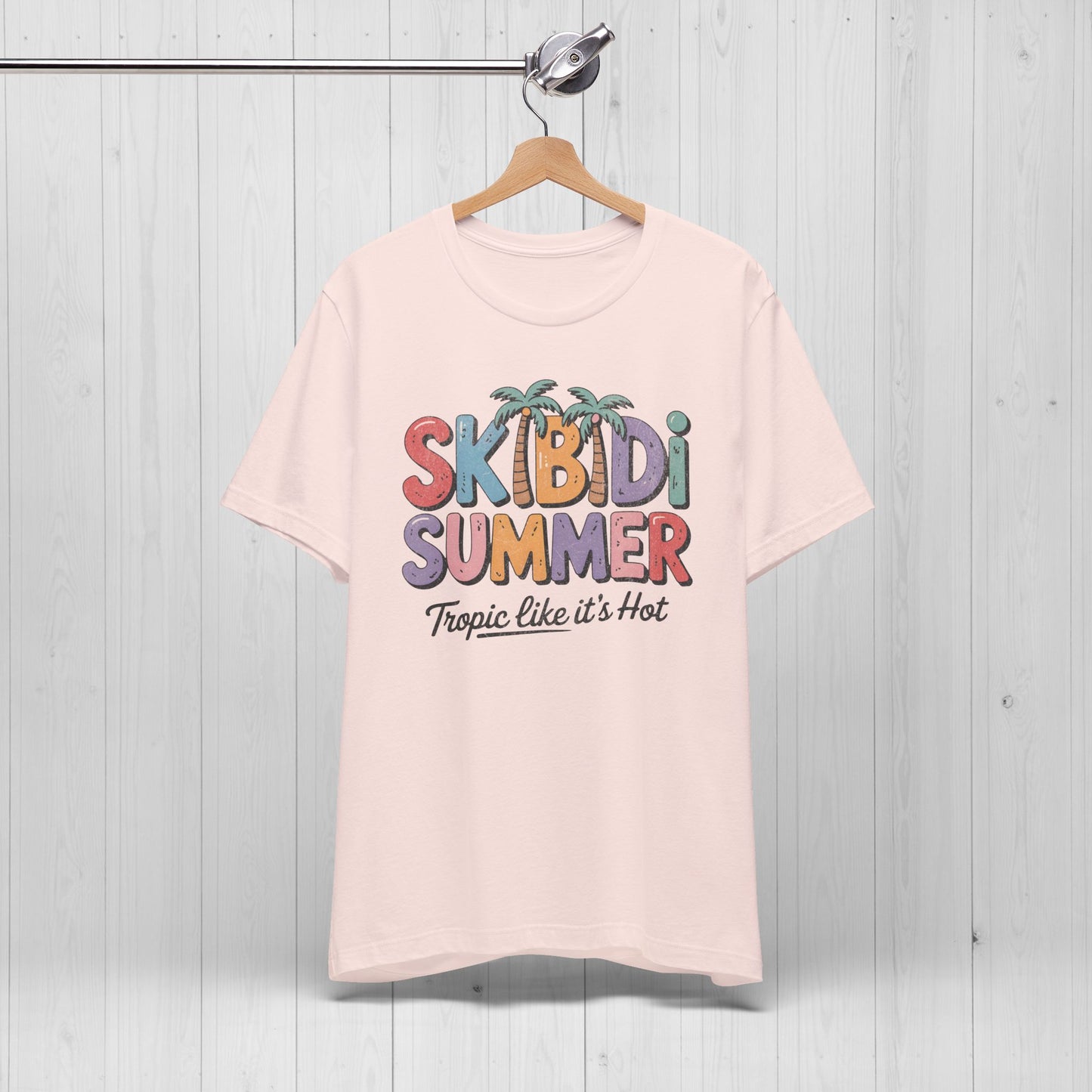 Skibidi Summer Shirt – Funny Retro Y2K Beach Vibes Tee
