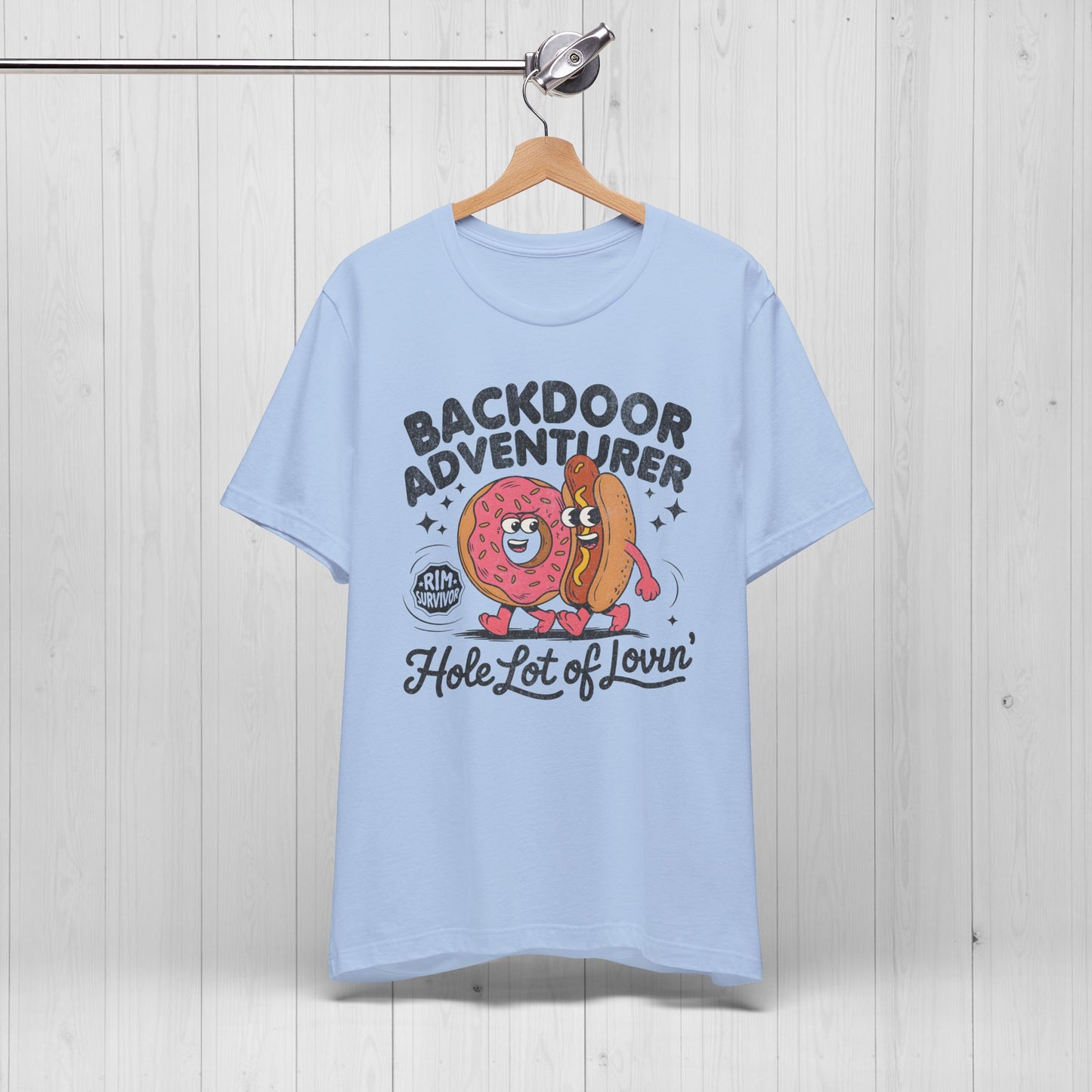 🎯Backdoor Adventurer Shirt | Donut Hotdog Tee