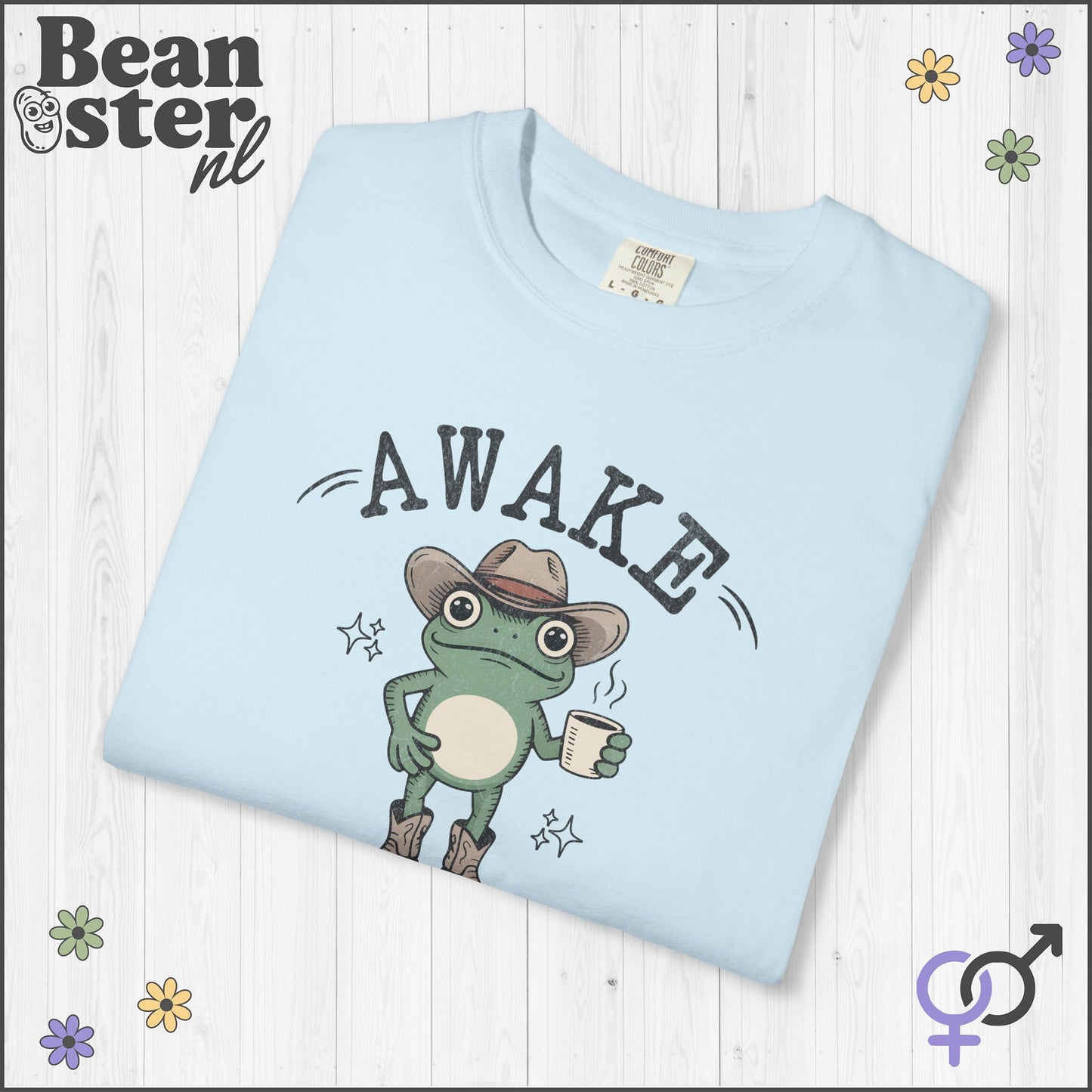 Always Tired Frog Meme T-Shirt – Funny Lazy Mood Tee